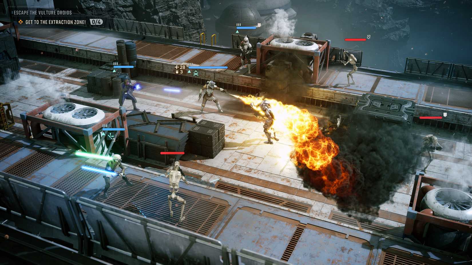 Star Wars Zero Company gameplay