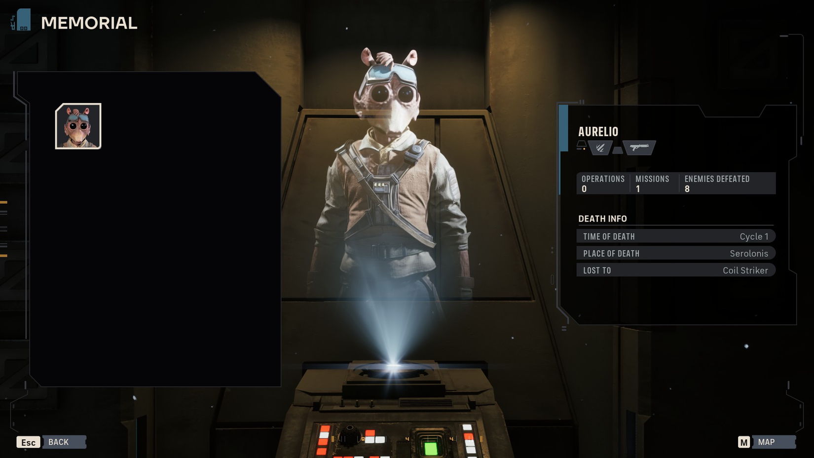 Star Wars Zero Company Aurelio