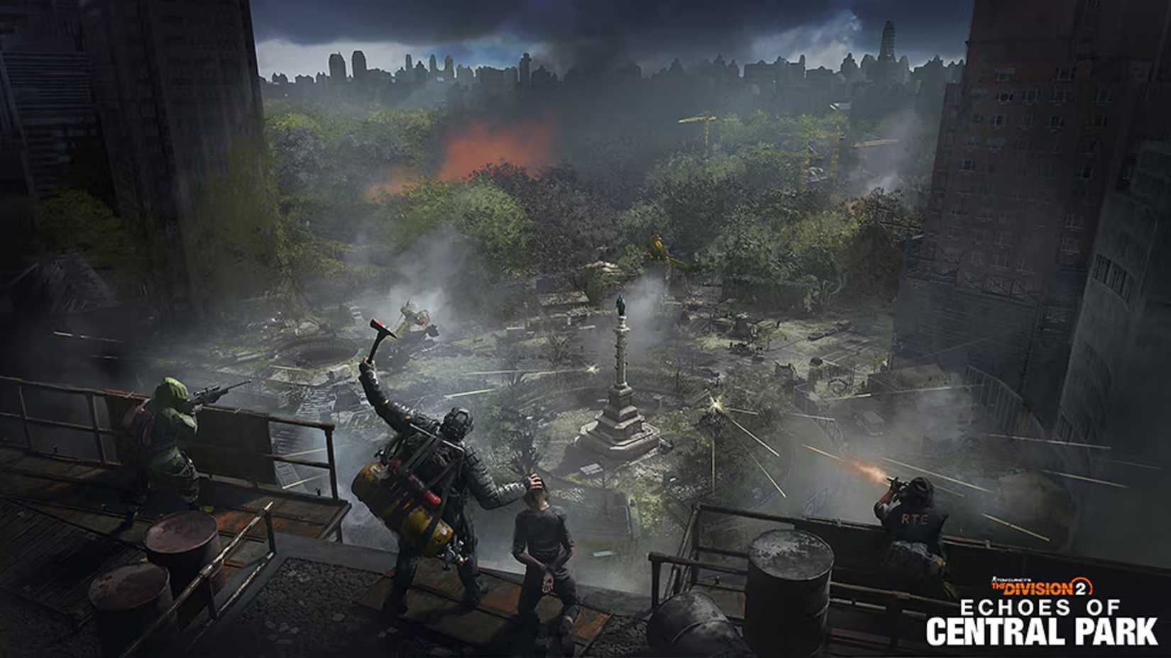 The Division 2 Central Park Art