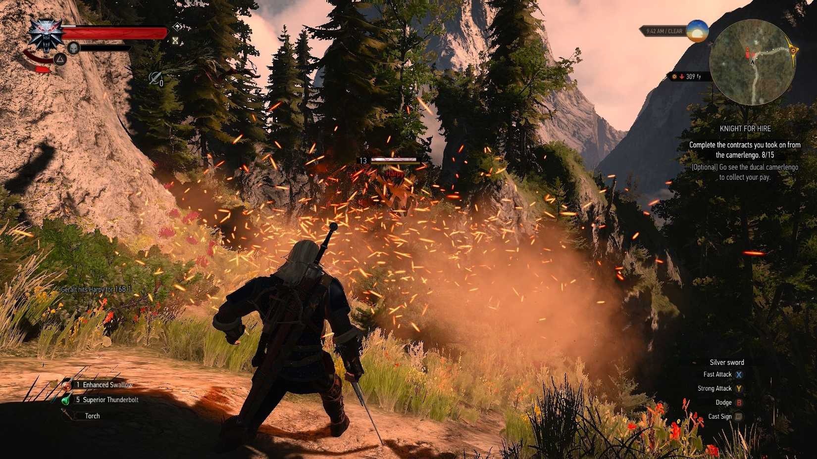 The Witcher 3 Igni