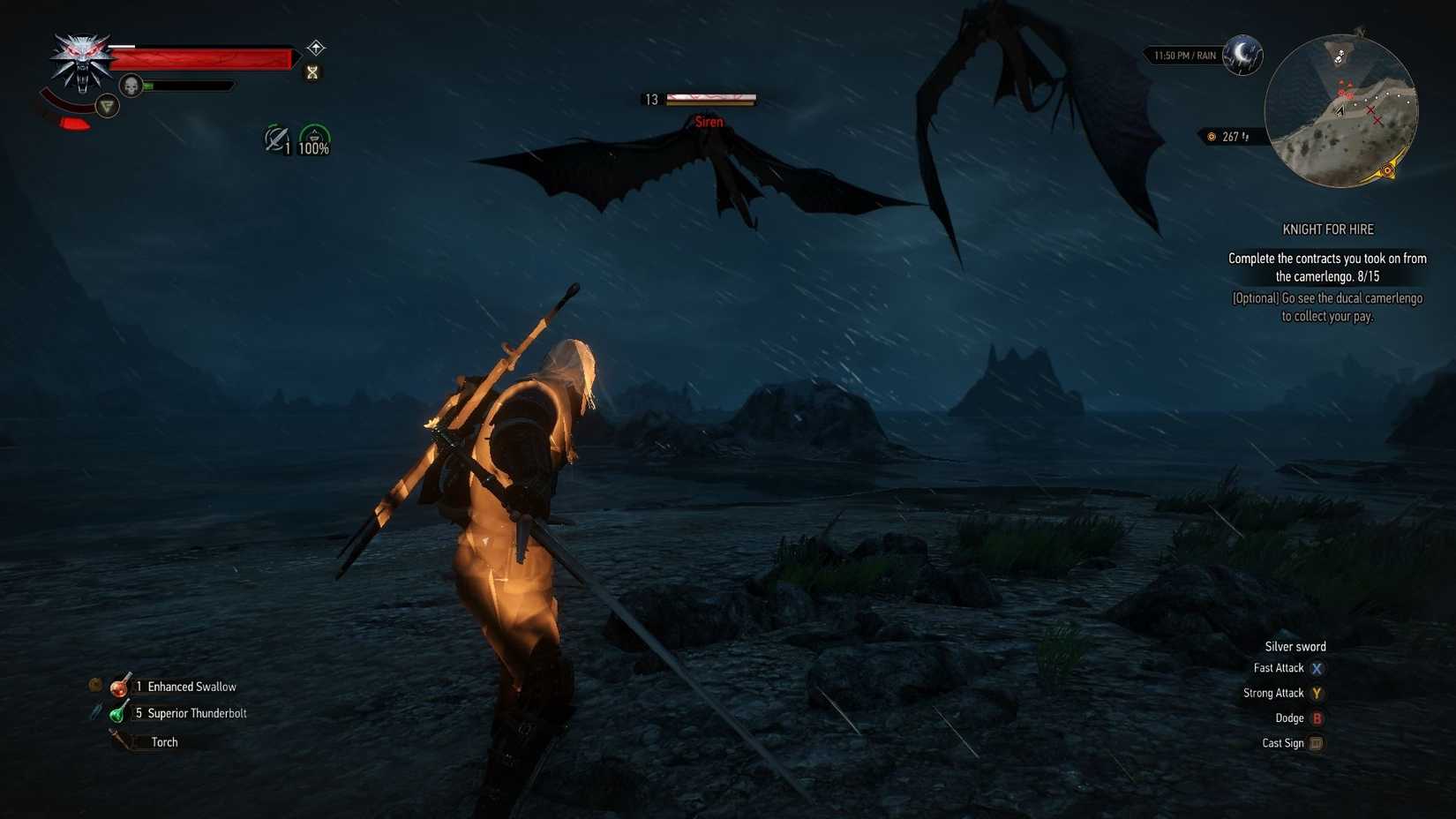 The Witcher 3 Quen