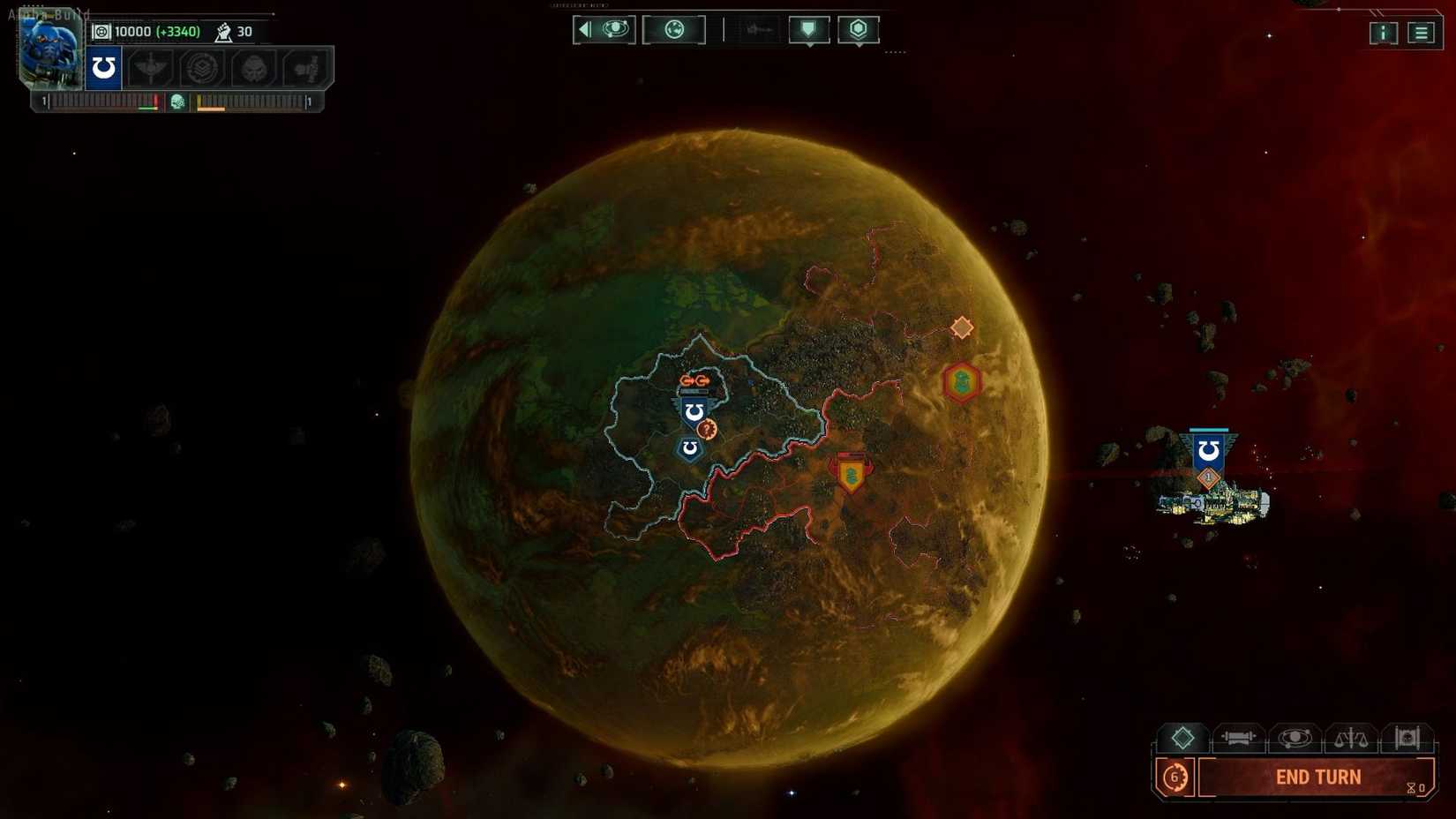 Total War Warhammer 40,000 Planet