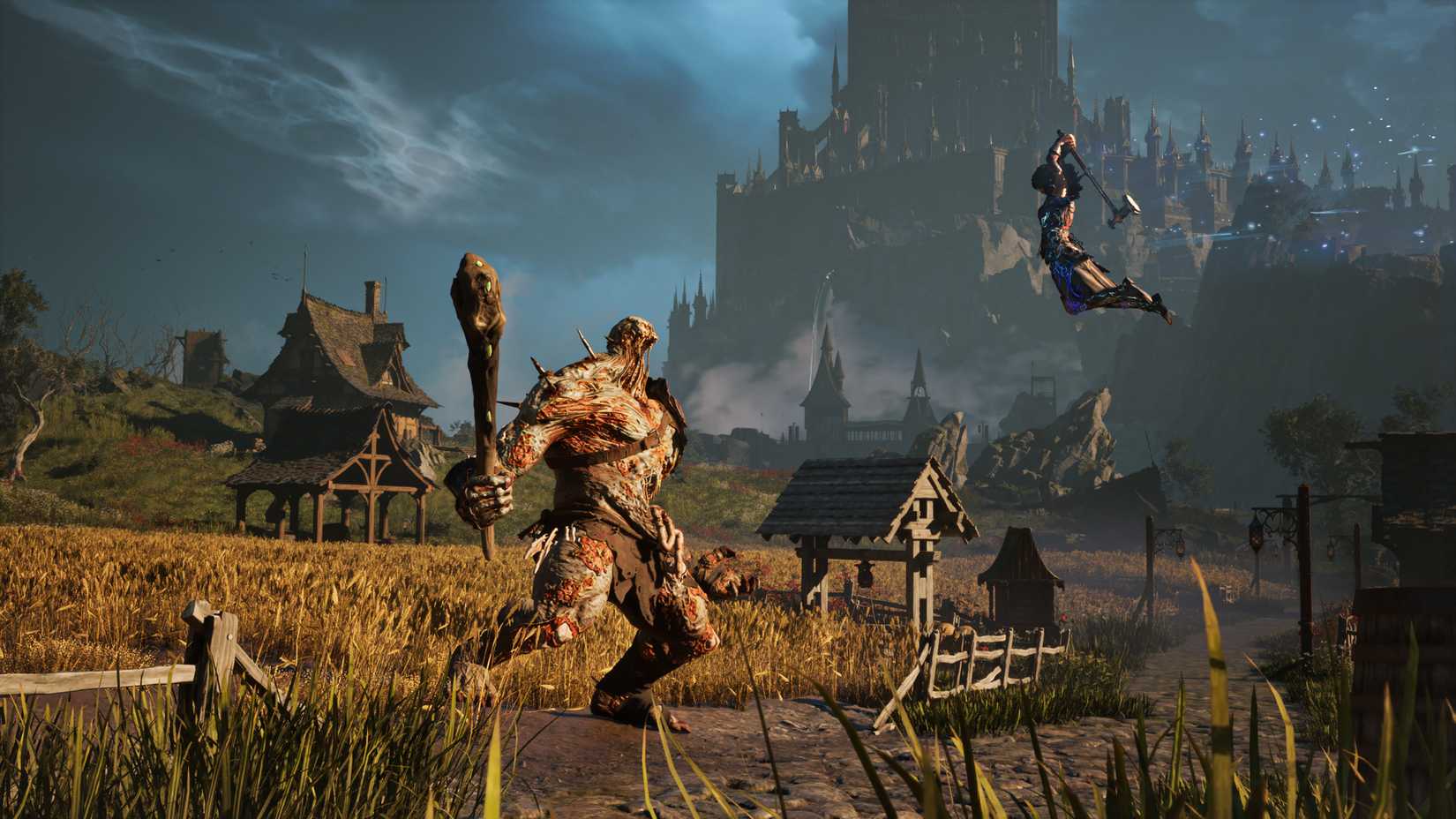 Warlock leaping combat