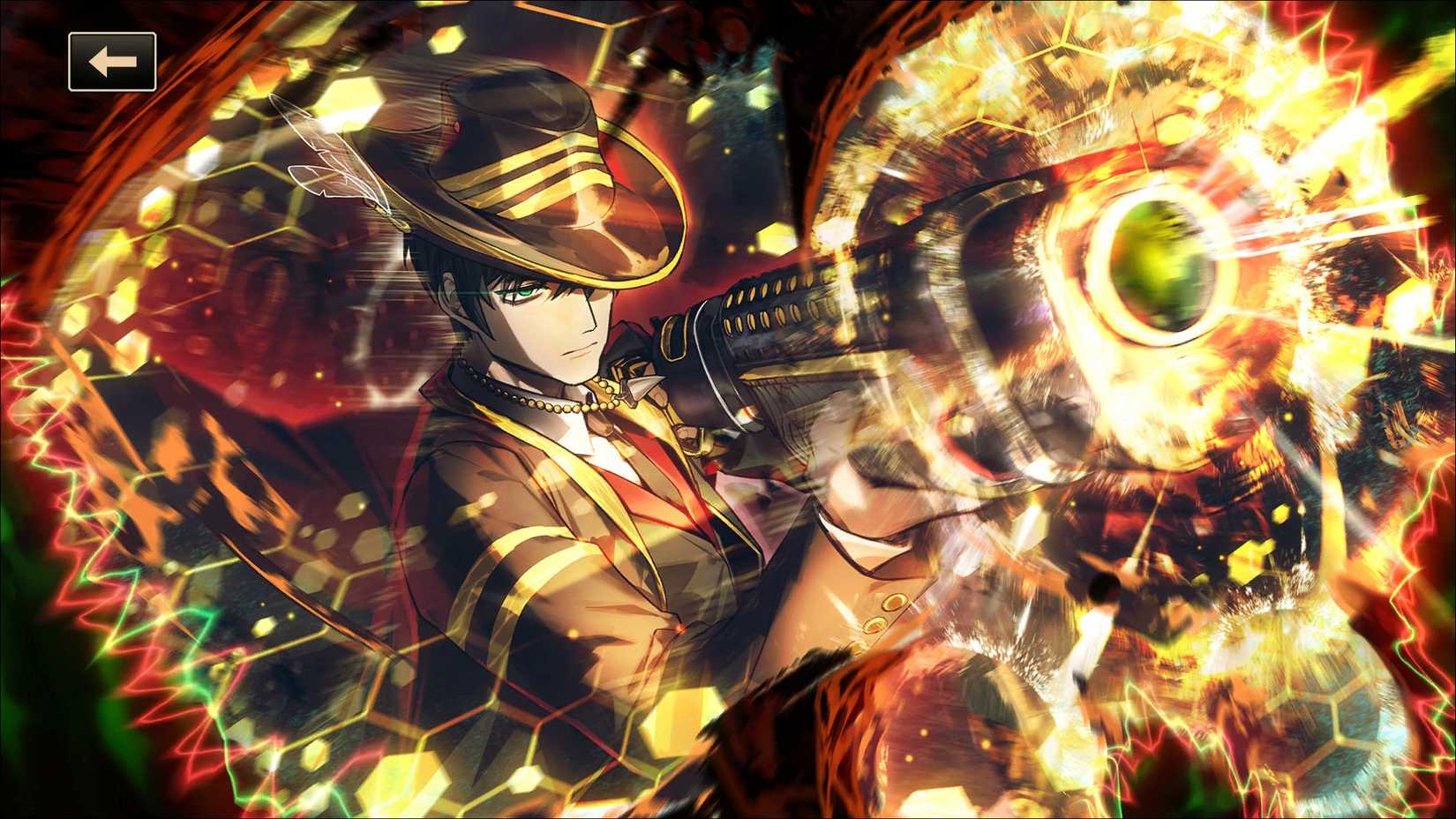 Hornet Meursault firing his shotgun