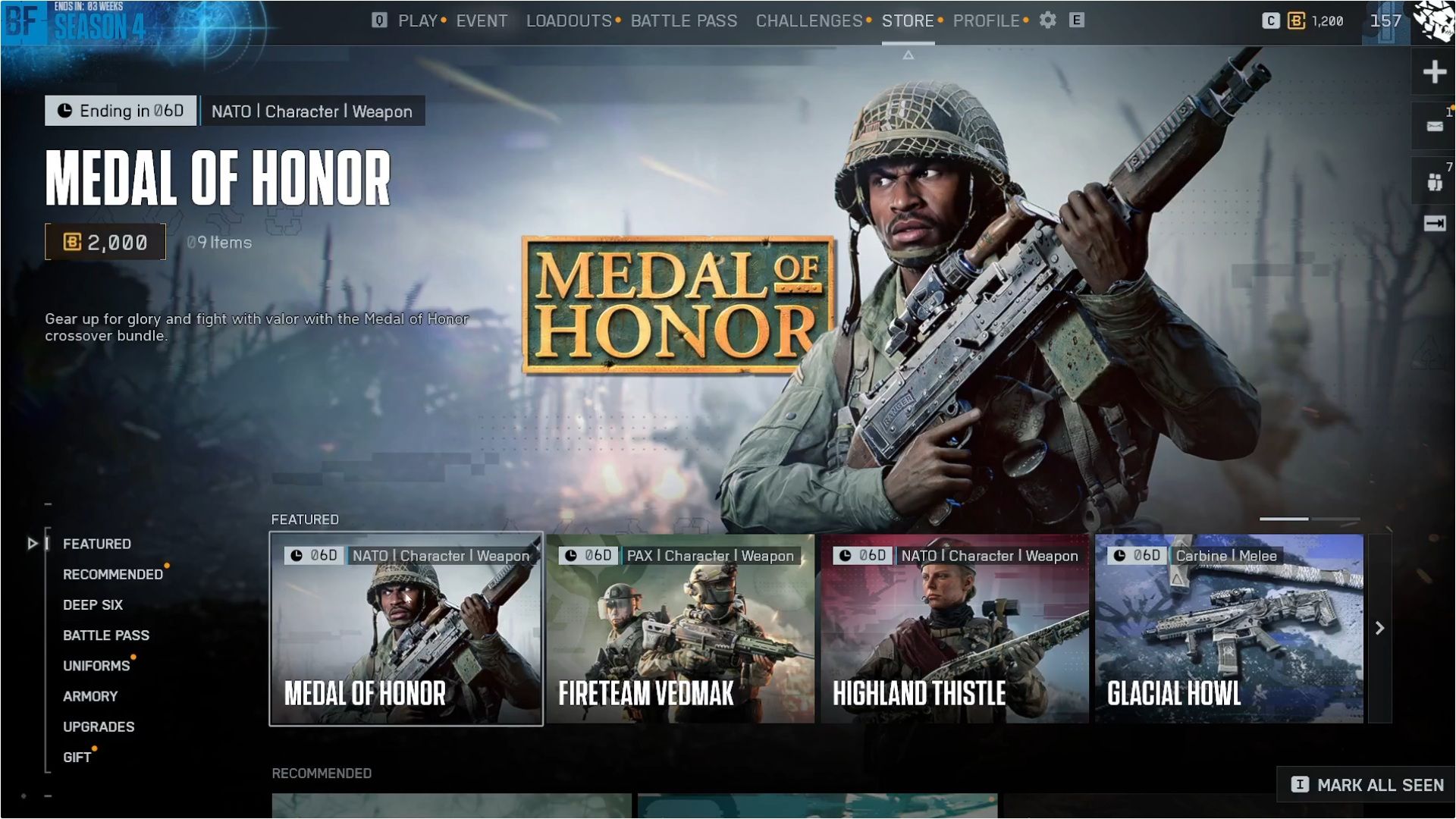 The Battlefield 6 Medal of Honor Bundle