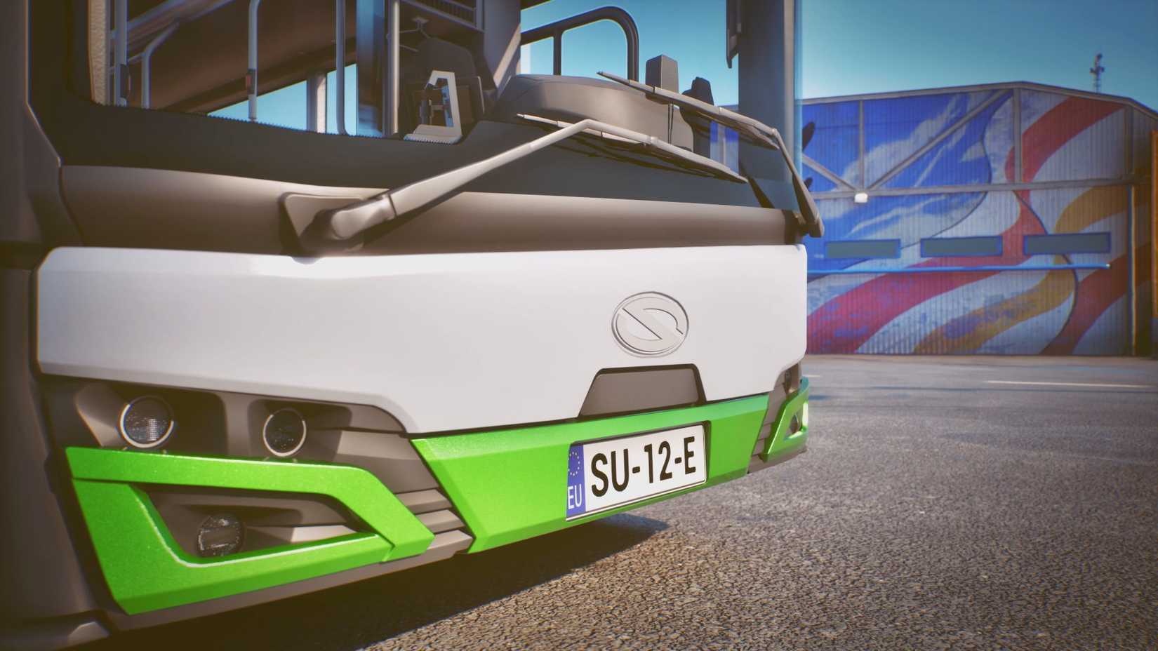 Bus Simulator 27 Bus Close Up