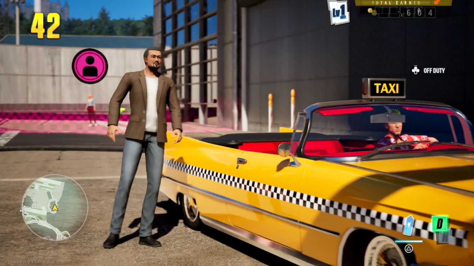 Crazy Taxi Customer