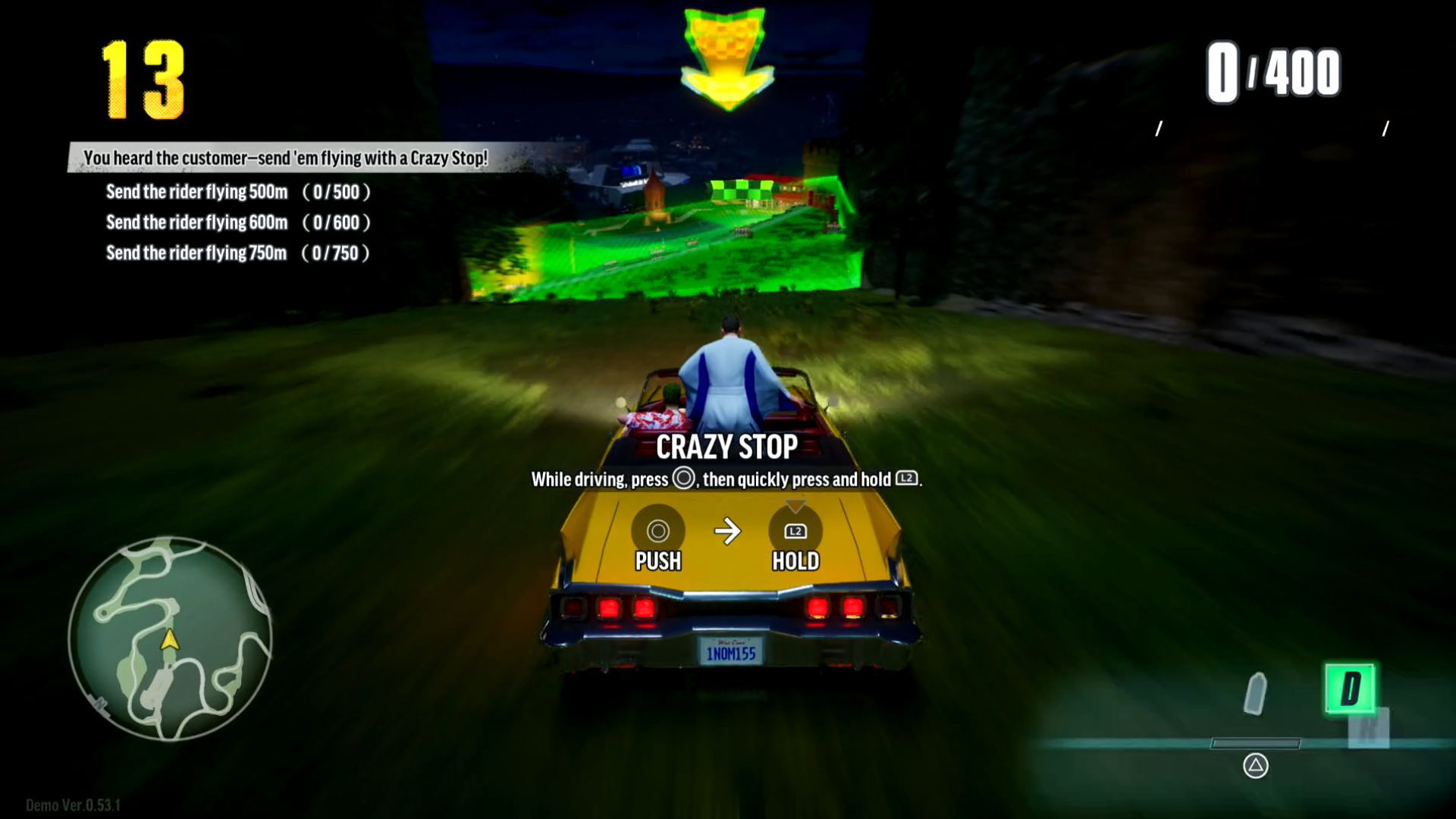 Crazy Taxi World Tour Crazy Stop
