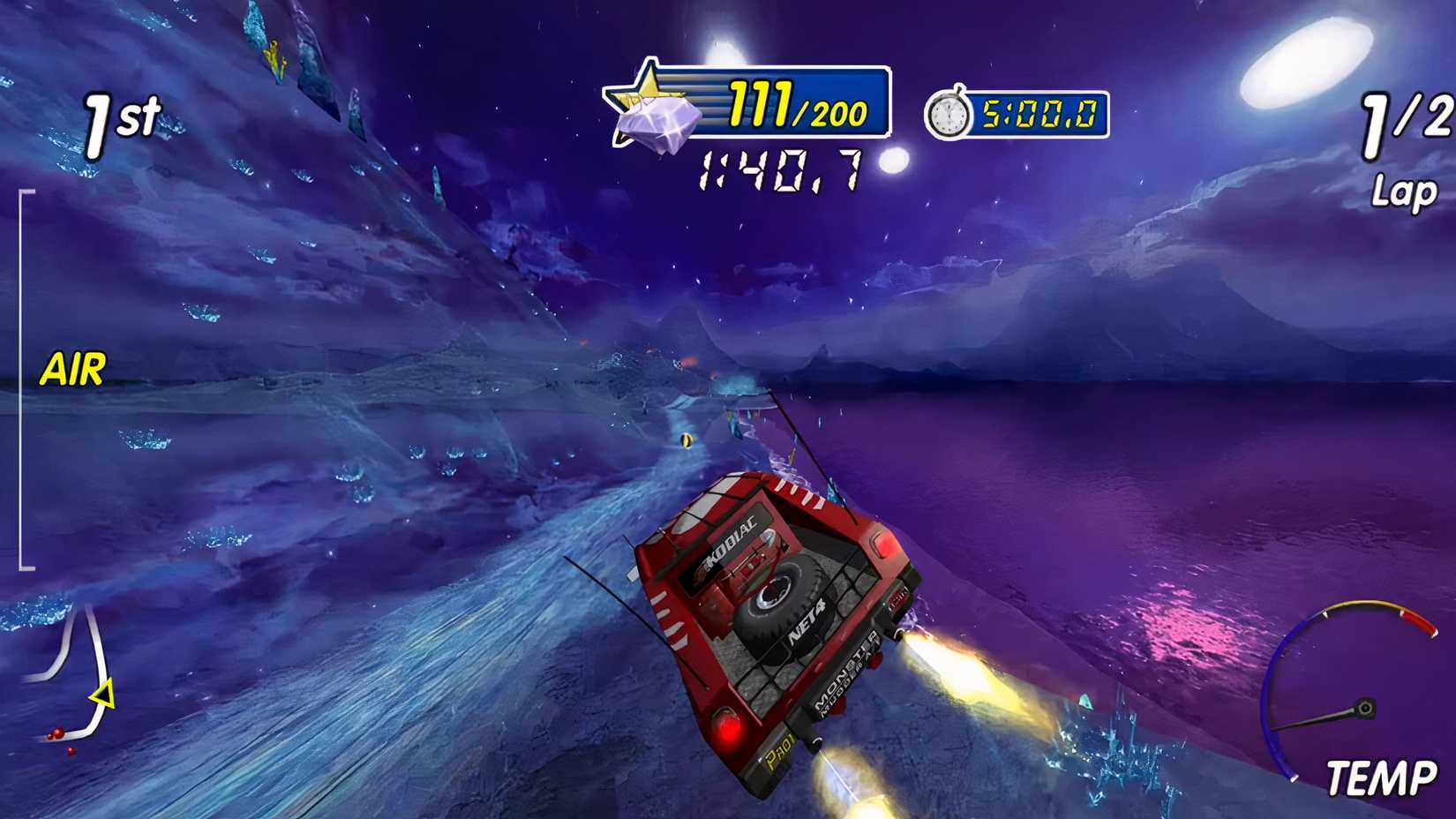 excite truck game wii screenshot