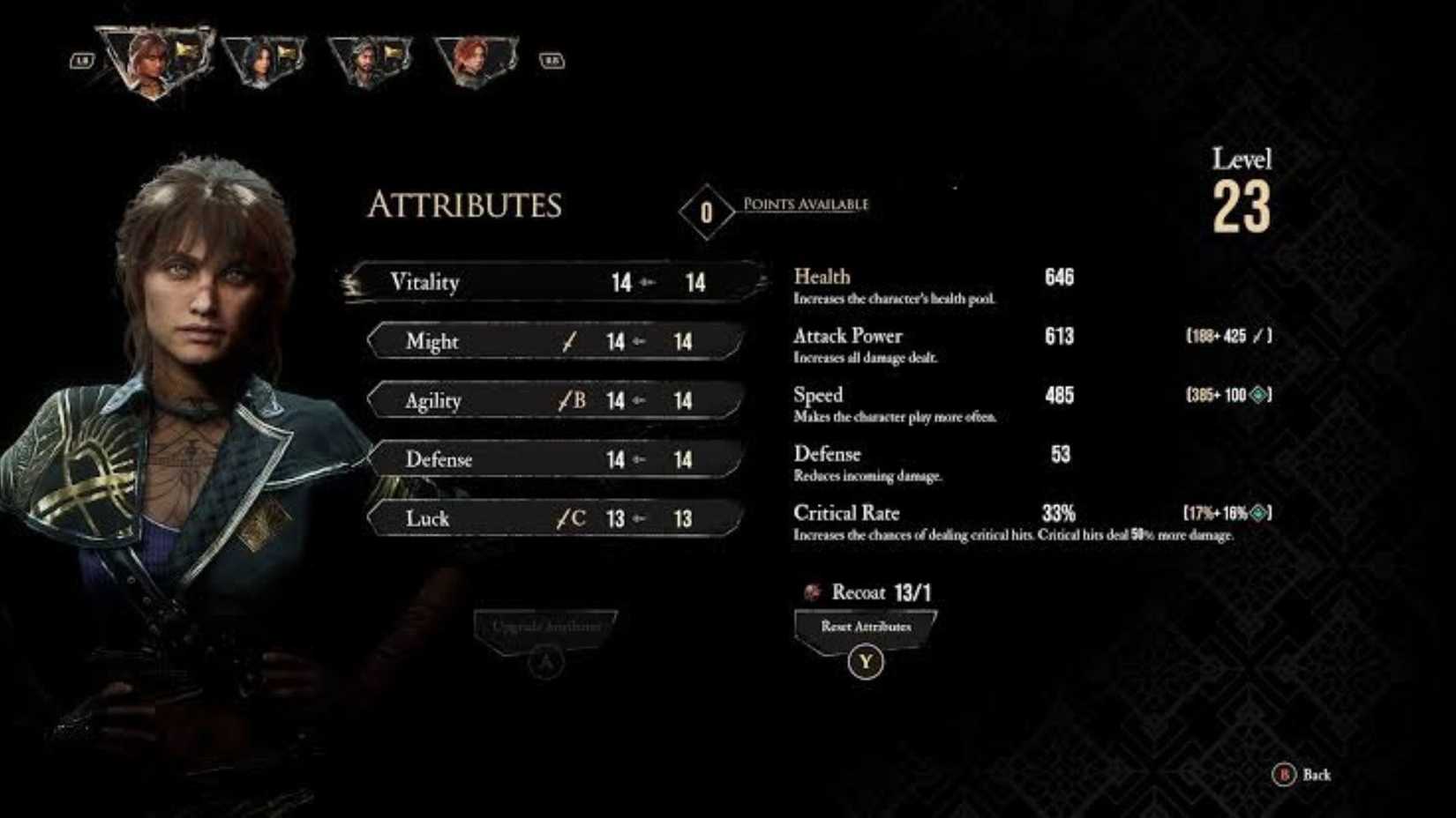 Expedition 33 Challenge Runs Level Up Screen