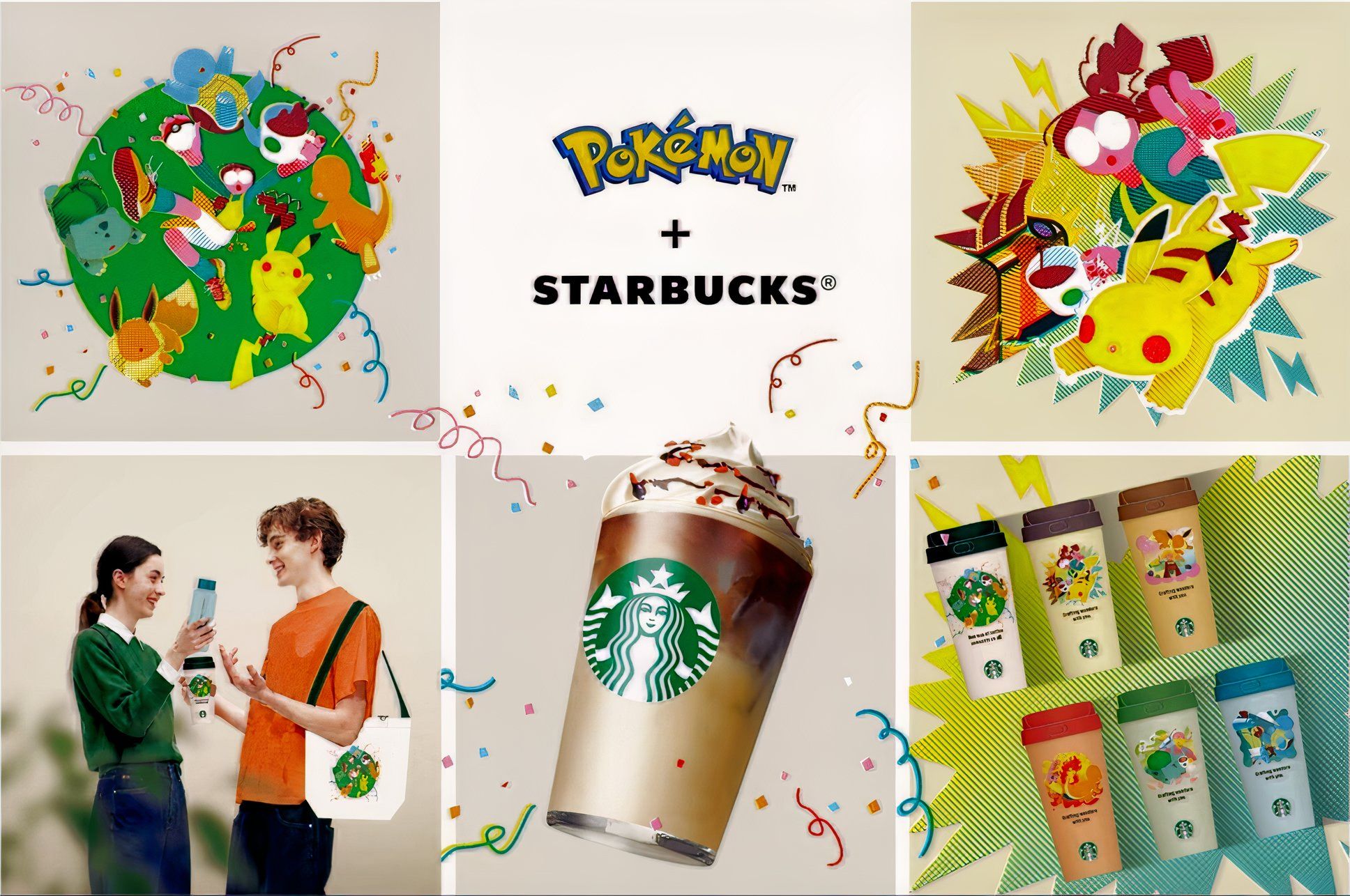 Pikachu Latte and Pokémon Tumblers Spark Up Starbucks Japan’s October Menu