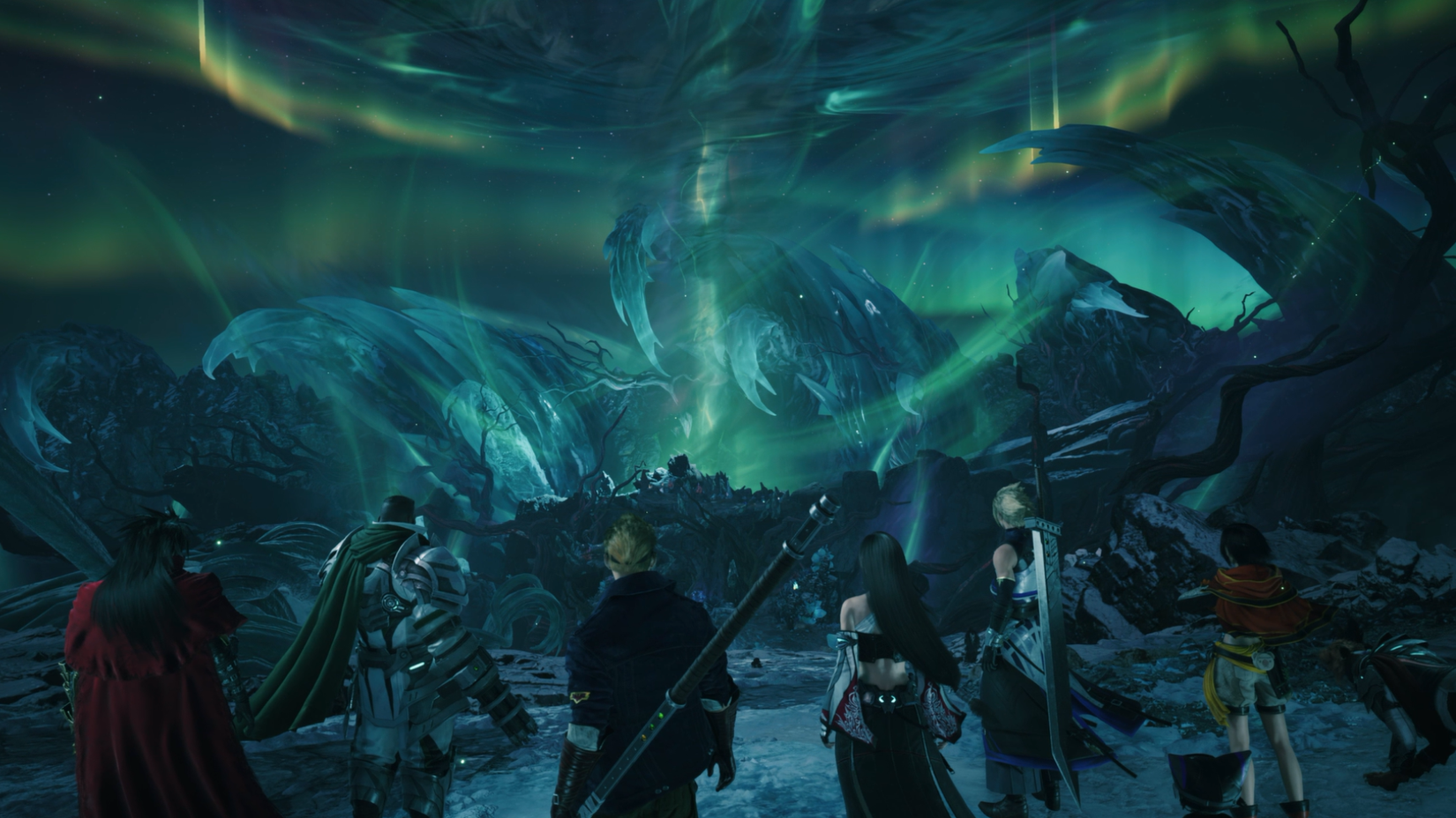 Final Fantasy 7 Revelation Party Shot