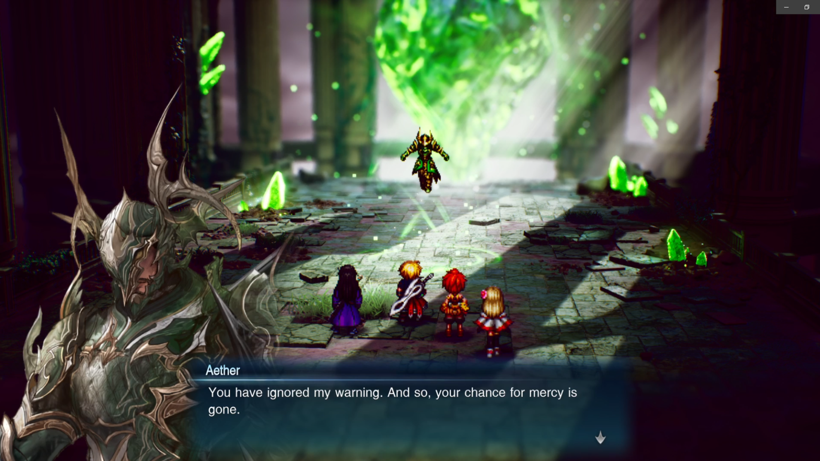 Final Fantasy Resonance Aether Conversation