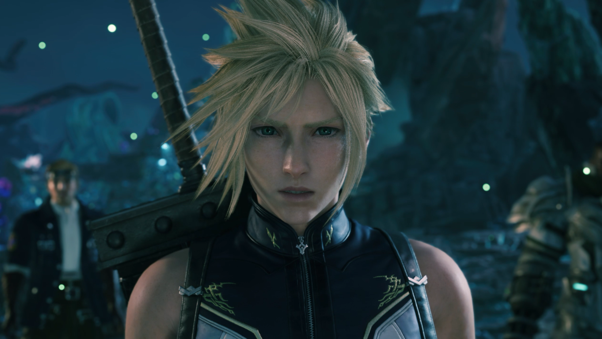 FInal Fantasy VII Cloud Close Up