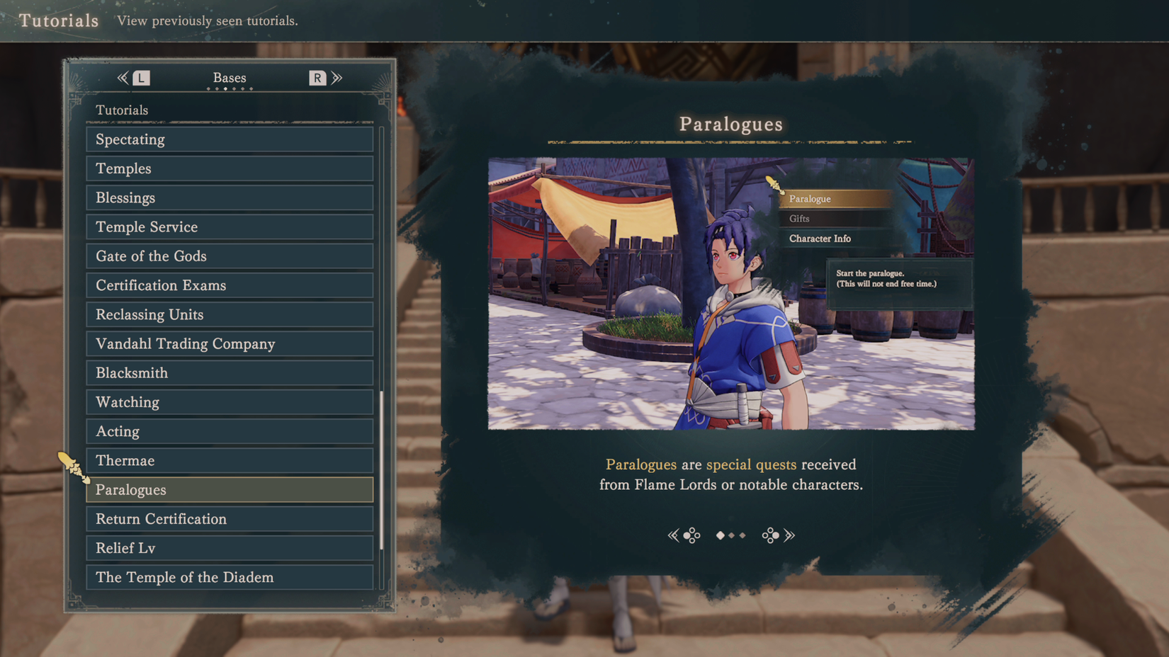 Fire Emblem Fortune's Weave Paralogue Missions