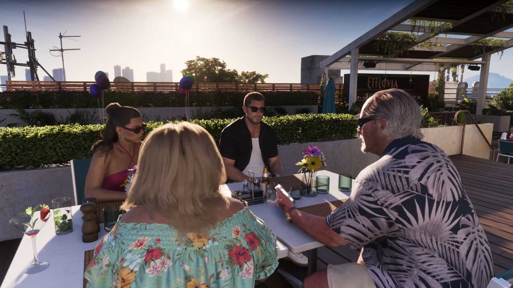 Grand Theft Auto 6 annoying features Jason at Dinner