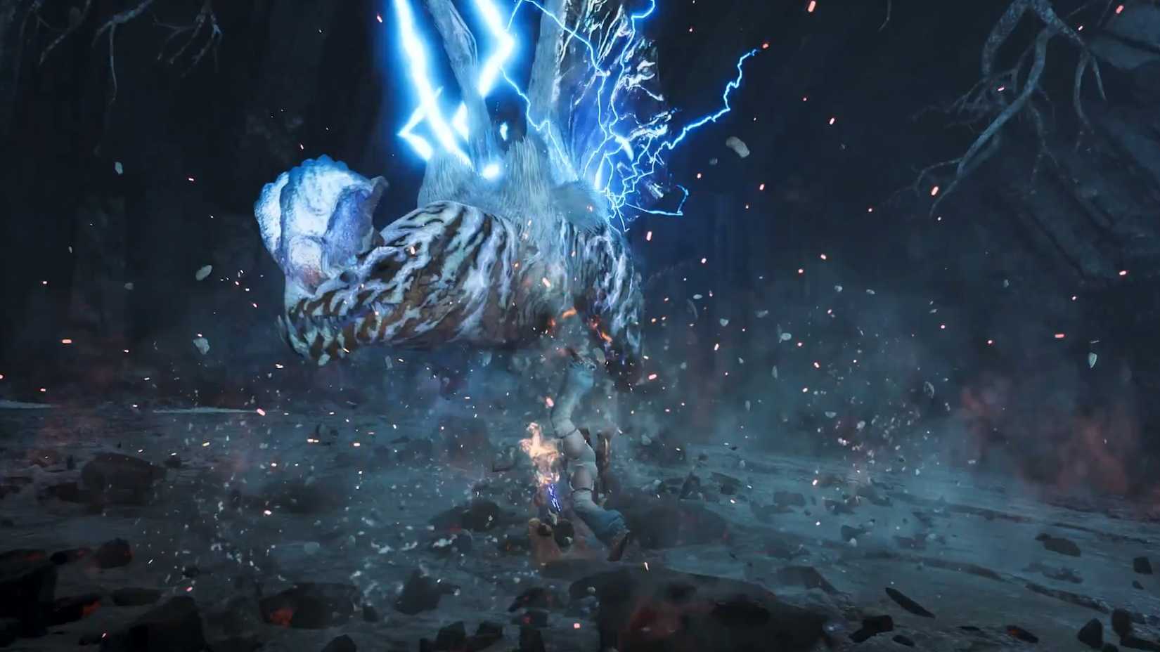 Hammer Slamming Monster Hunter Wilds Ascendance