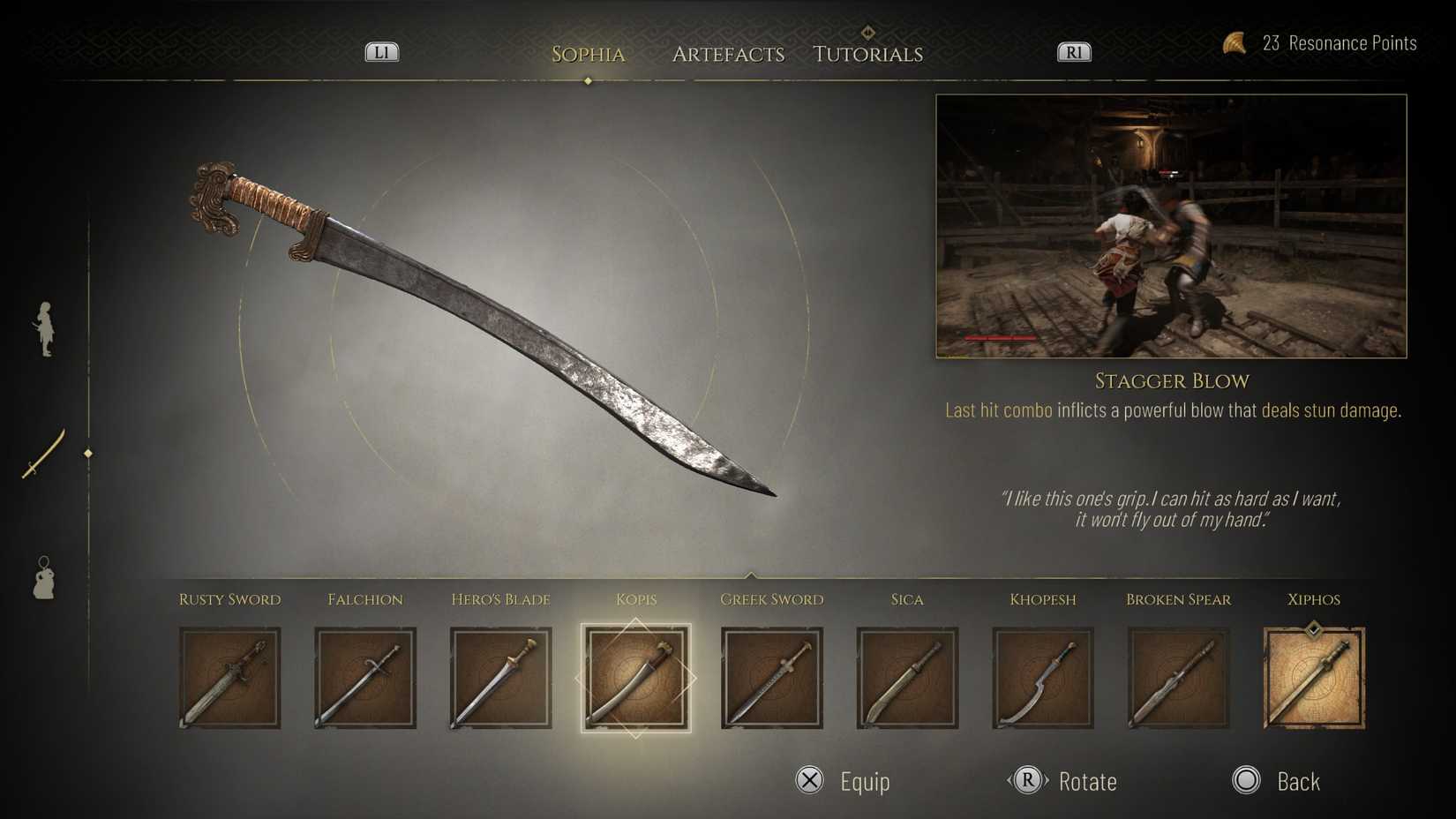 kopis in resonance a plague tale legacy