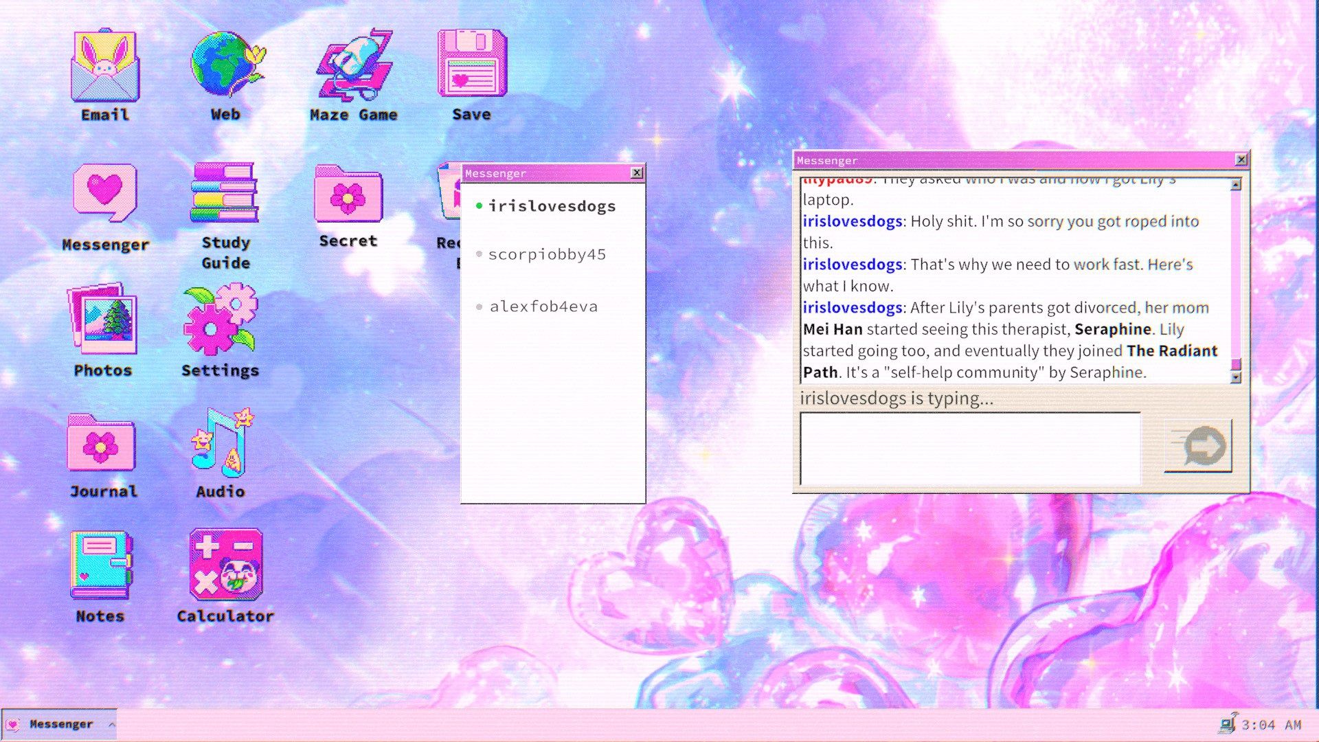 Lily's World Messenger