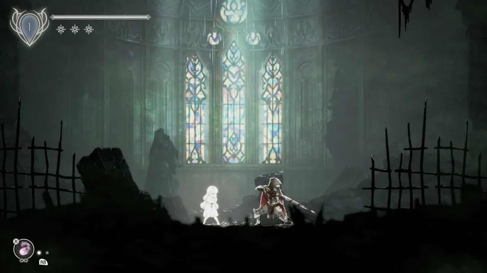 Metroidvania Ender Lilies Quietus of the Knights
