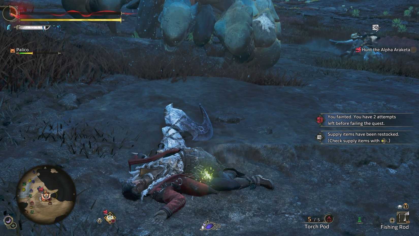 Monster Hunter Wilds Ascendance Death