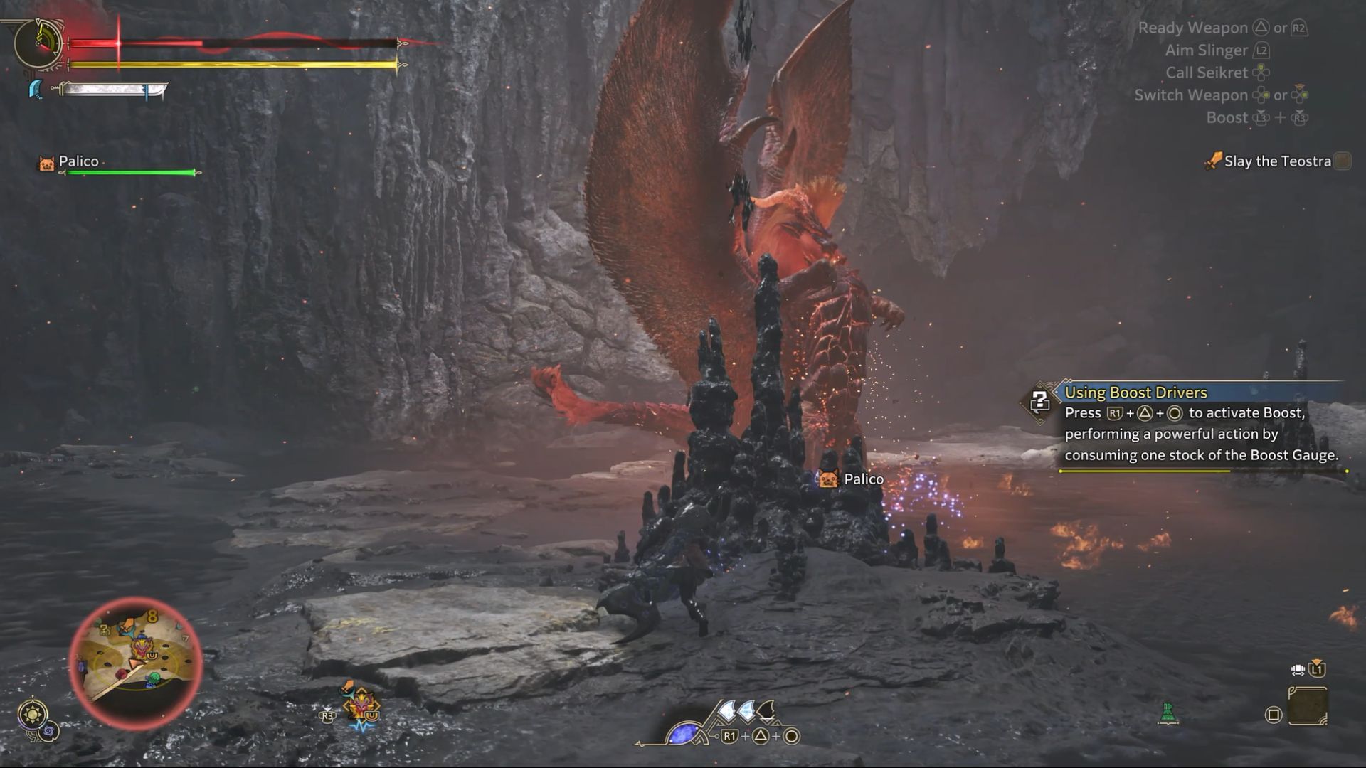 Monster Hunter Wilds Ascendance Teostra Battle