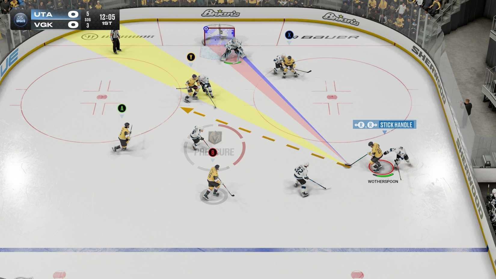 NHL 27 passing