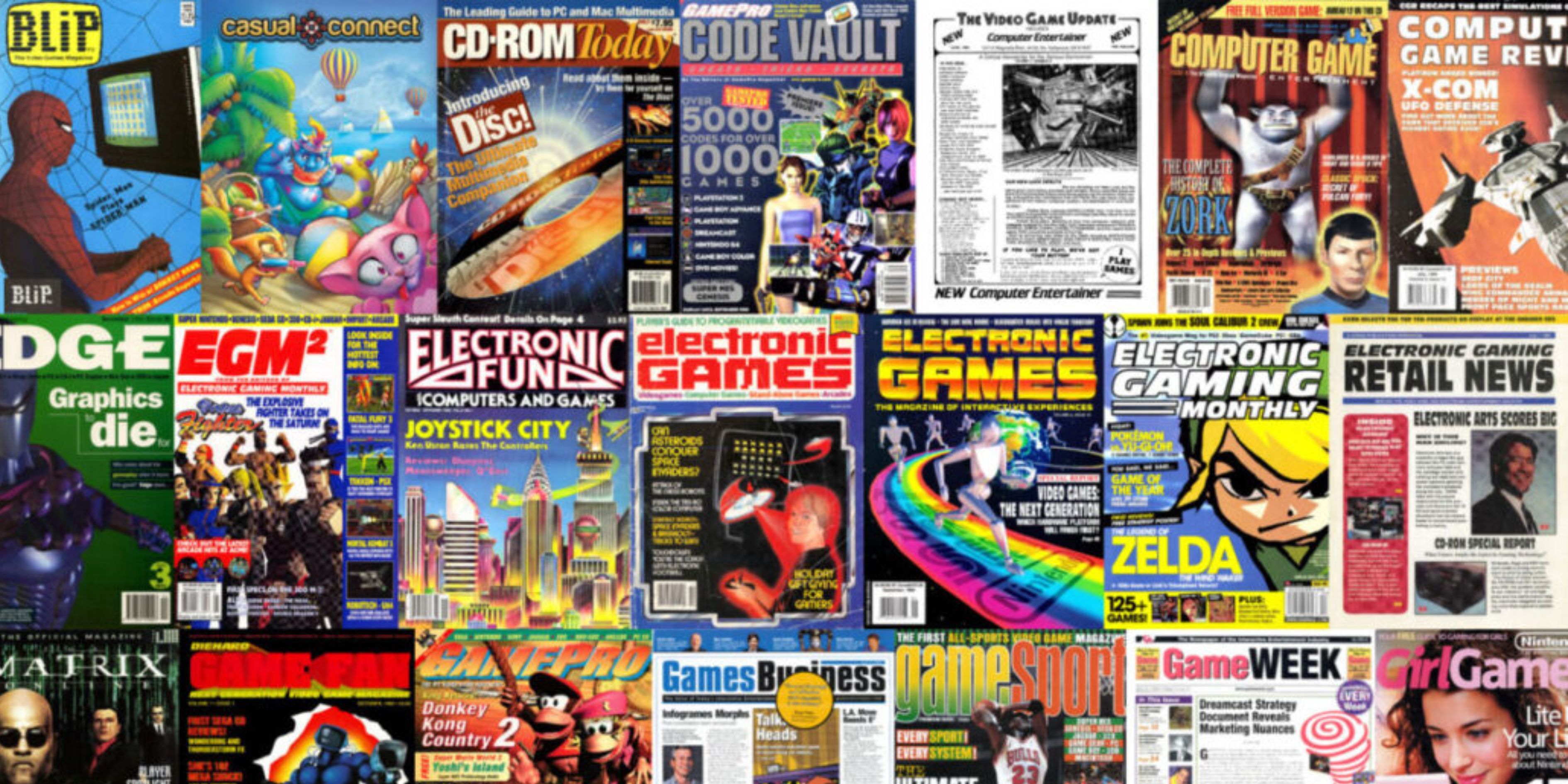 Over 5,000 Classic Gaming Magazines Are Now Digitized, Bringing Back the Golden Era of Gaming