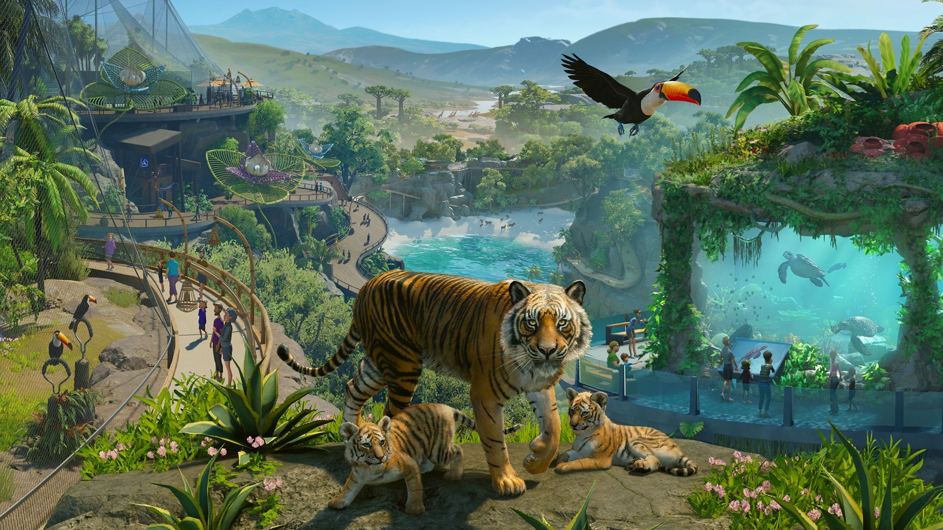 Planet Zoo 2 Preview: Constructing Your Dream Zoo and Protecting Wildlife