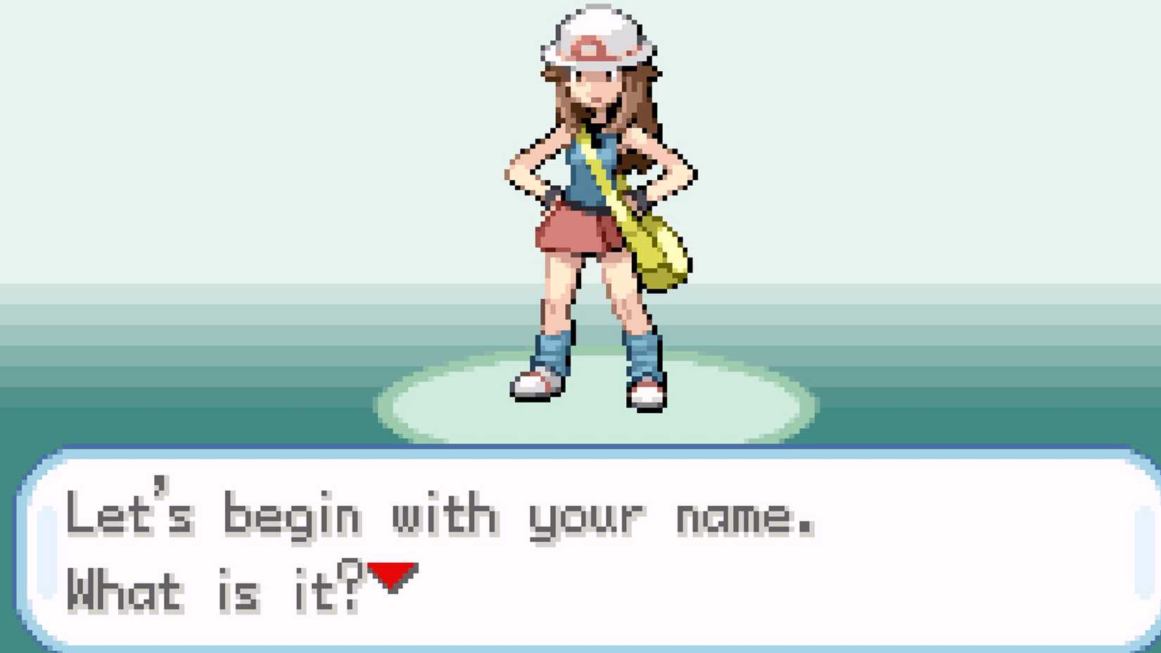 Pokemon FireRed Female Character