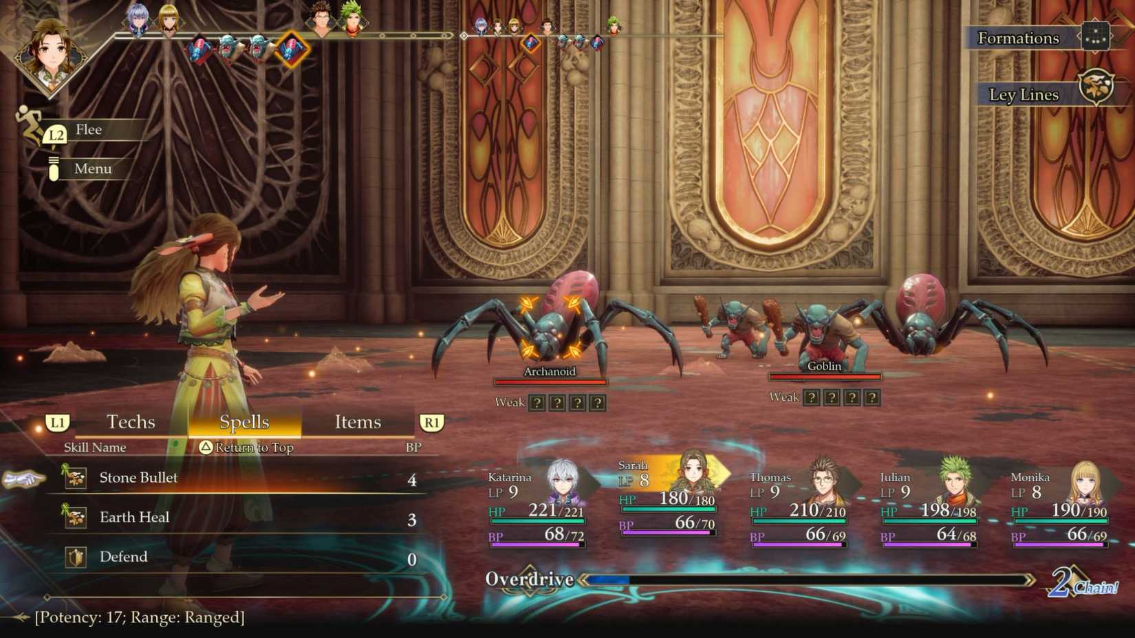 Romancing Saga 3 Combat