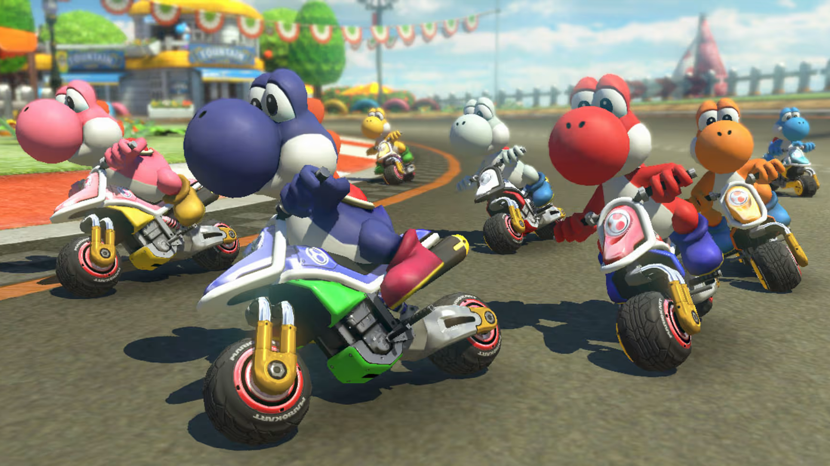Mario Kart 8 Deluxe Yoshis
