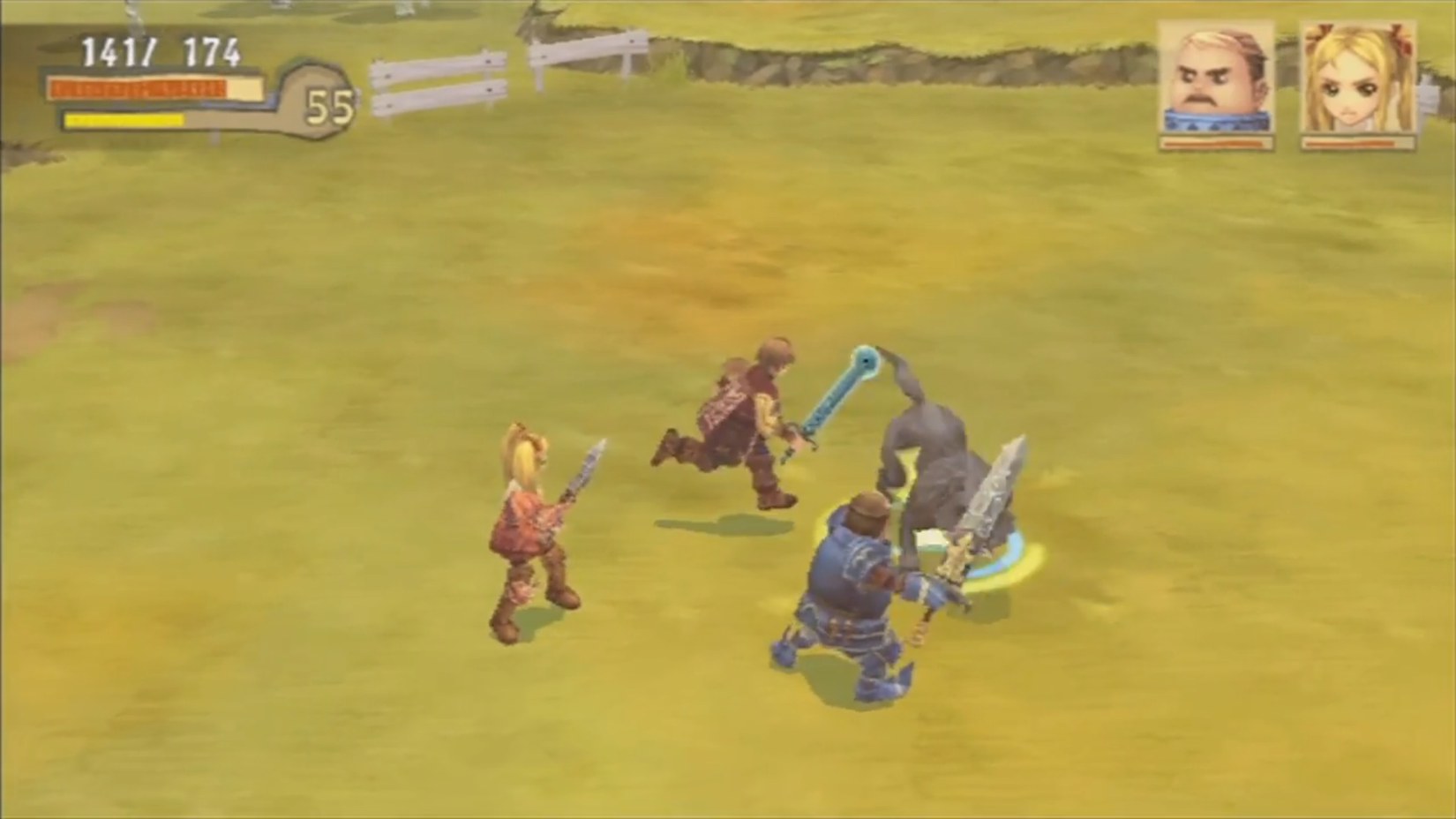 Radiata Stories gameplay