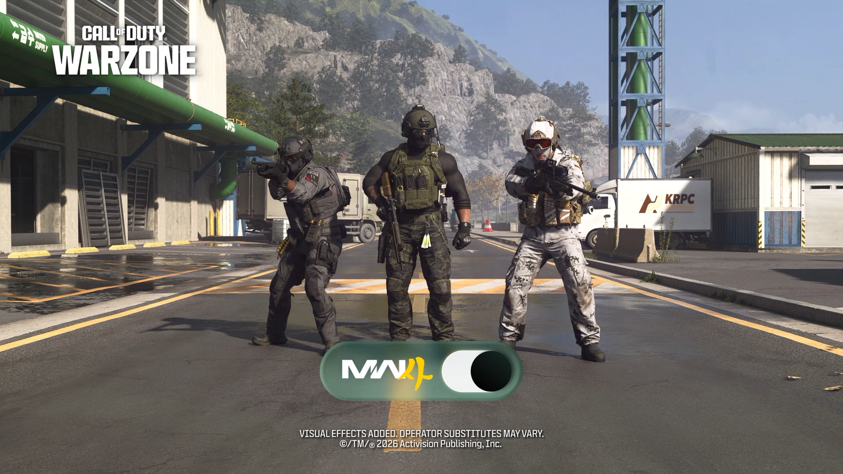 Call of Duty Warzone MW4 skin toggle