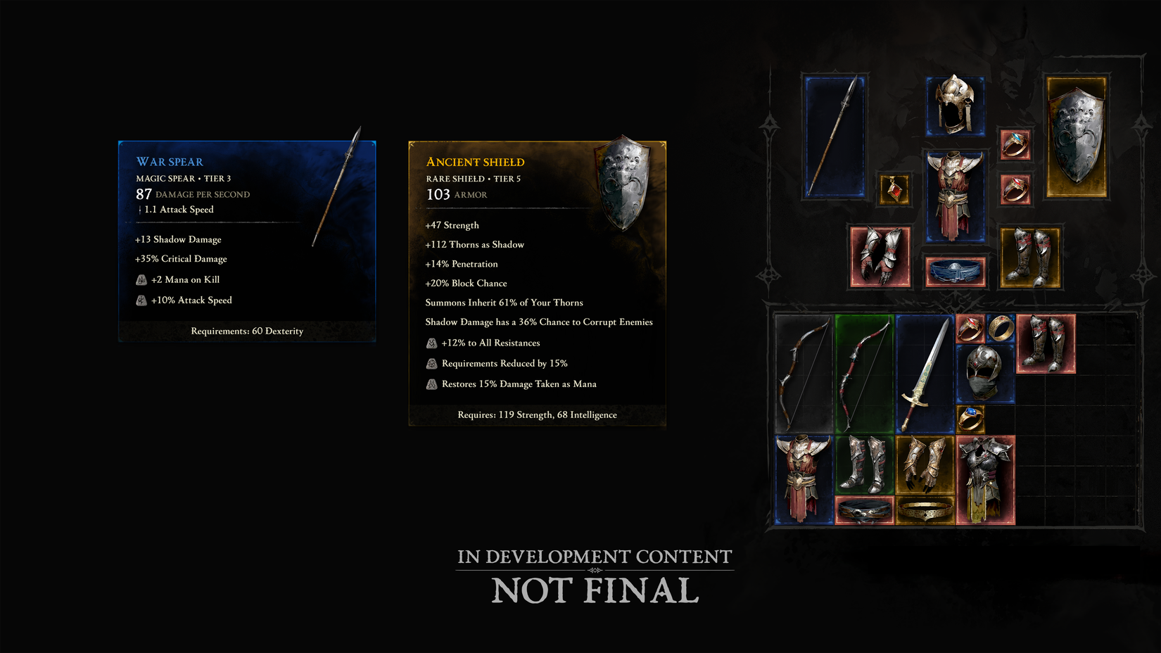 Diablo V gameplay concepts