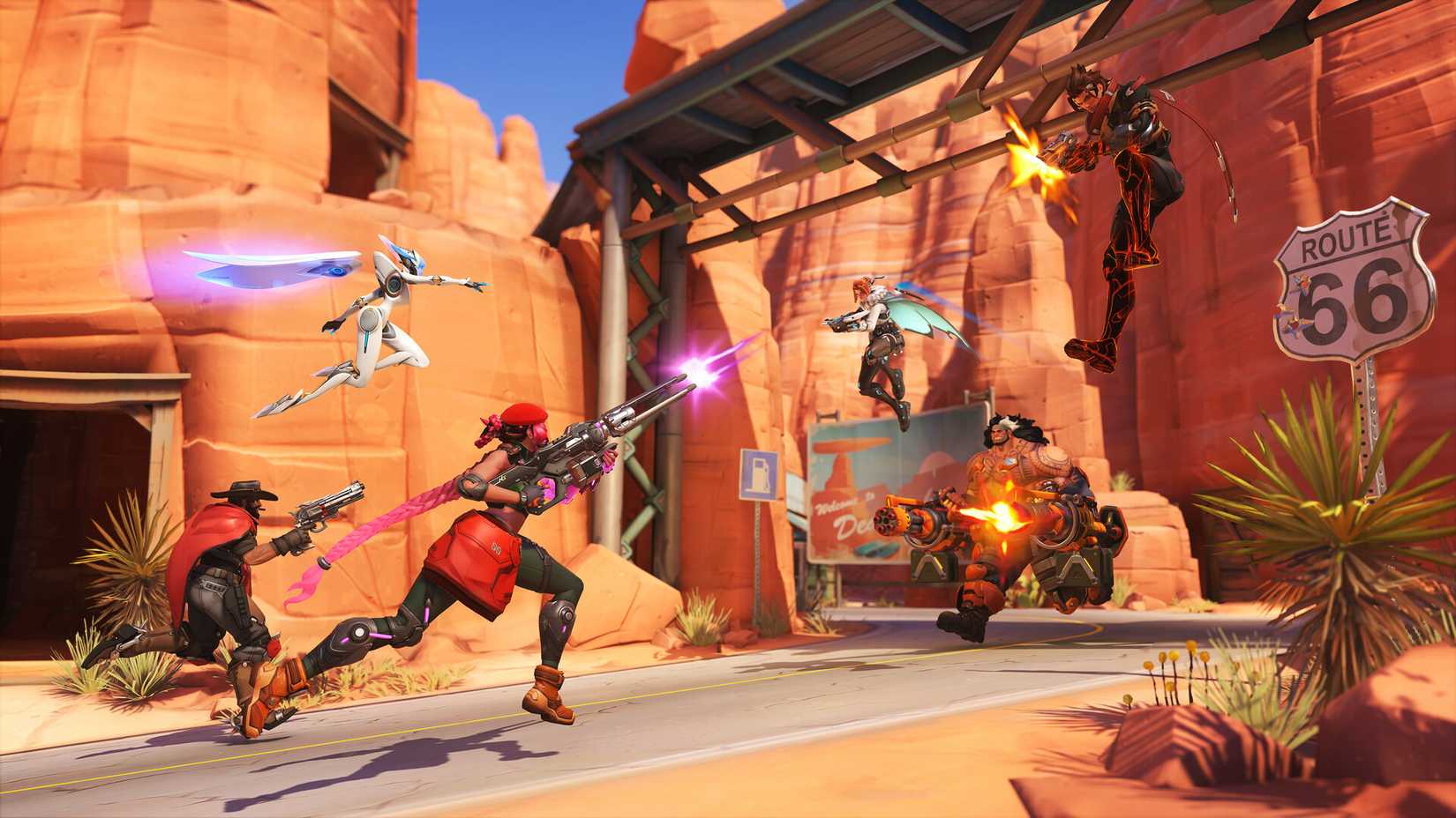 Overwatch gameplay