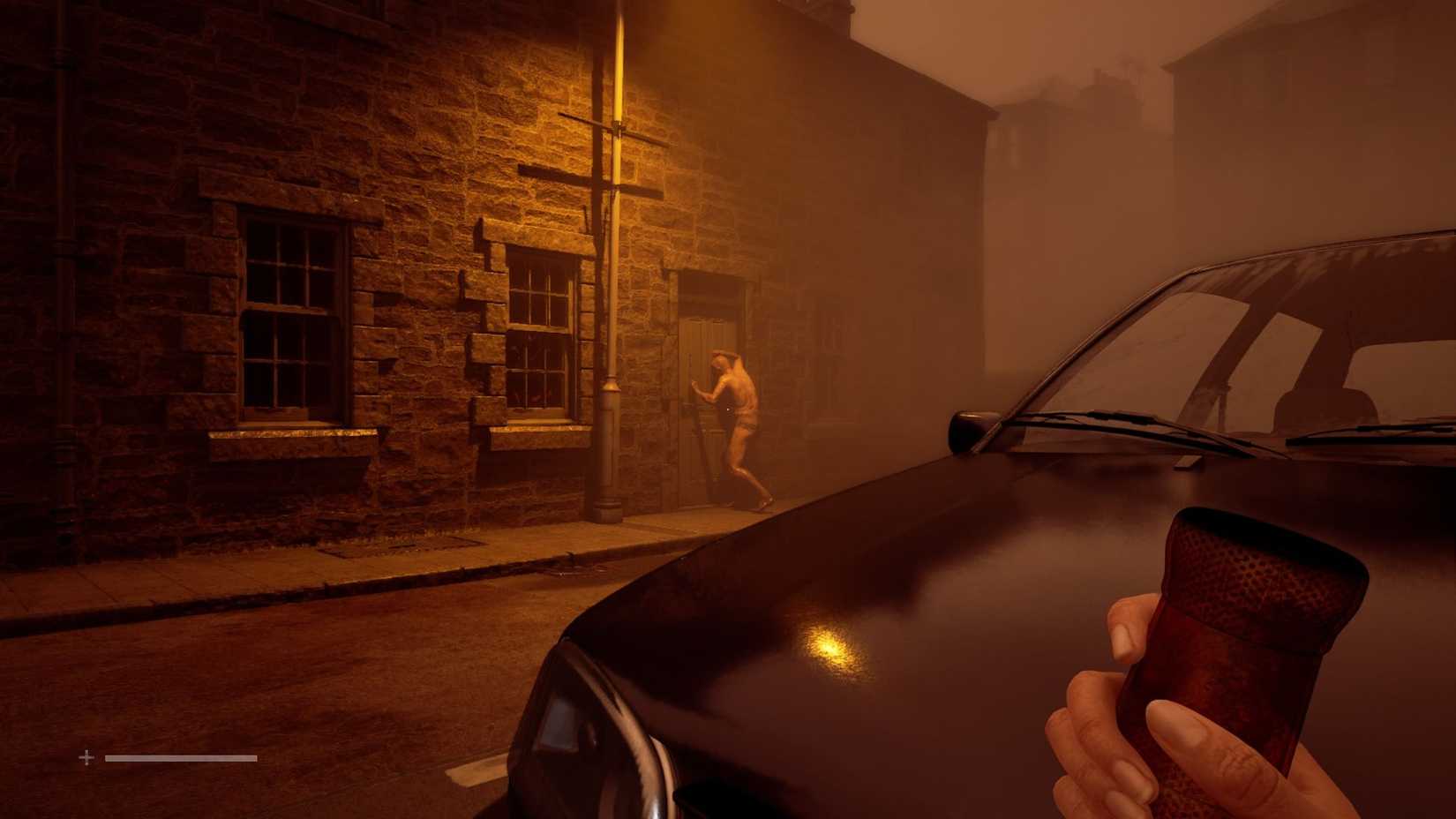 Stealth gameplay in Silent Hill Townfall