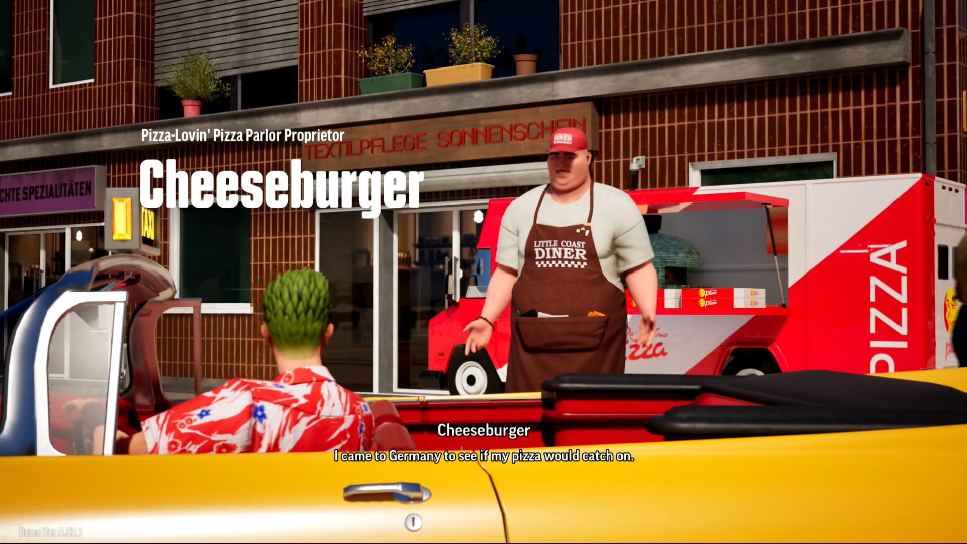 Crazy Taxi World Tour Cheeseburger
