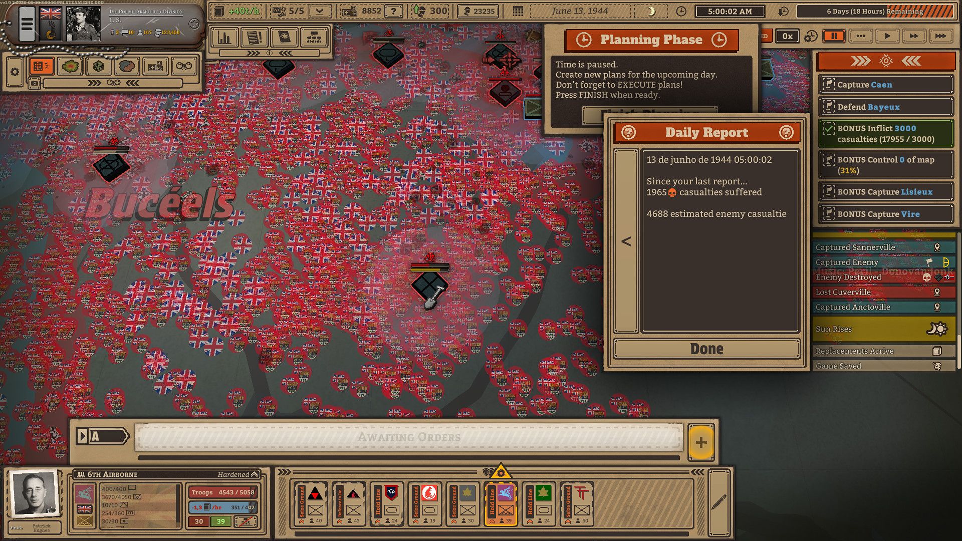 Battleplan Review: An Almost Perfect Operation
