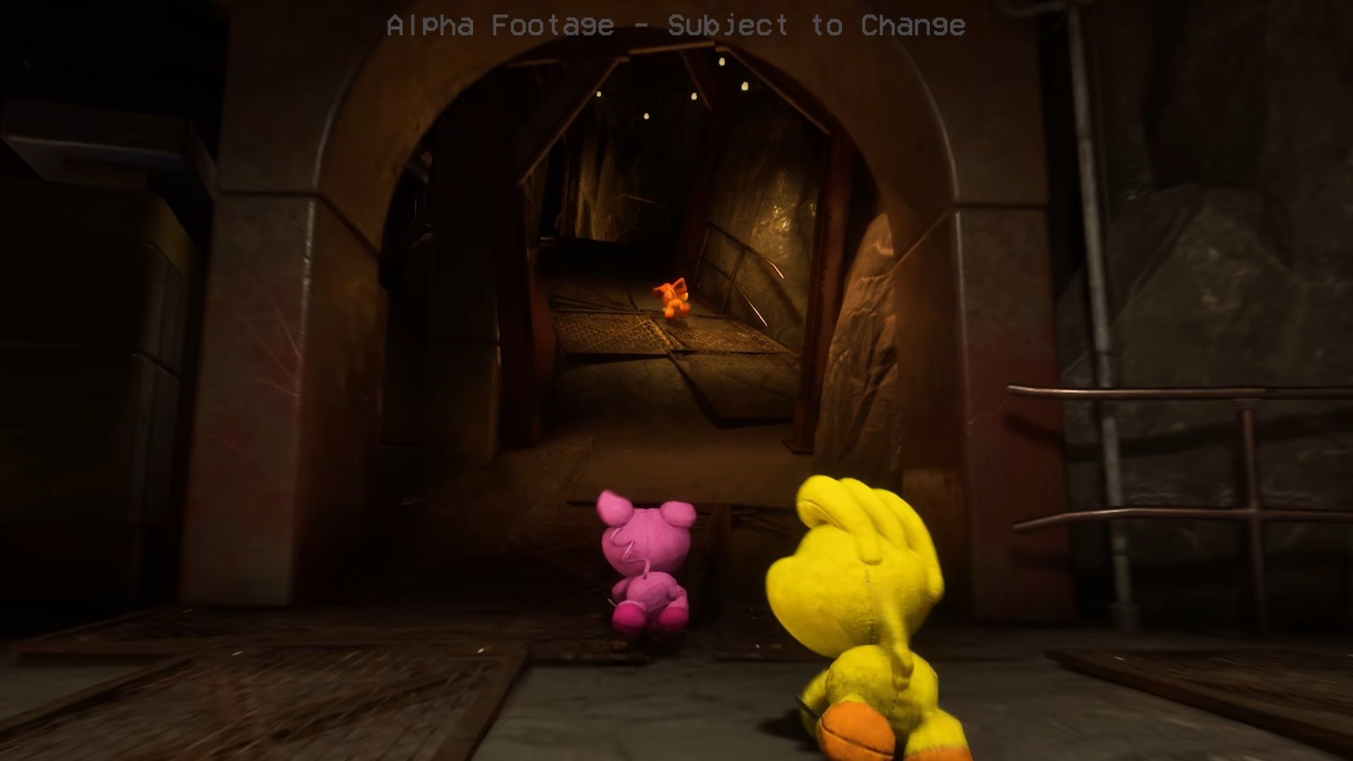 Escape From Playtime Critter at Start