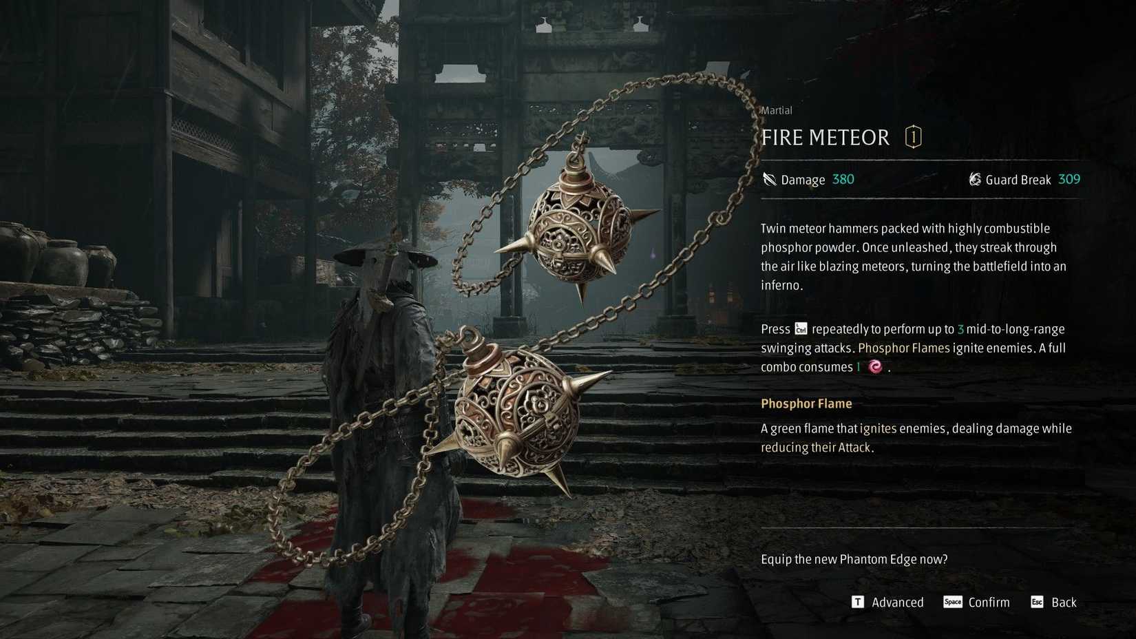 Fire Meteor Phantom Blade Zero