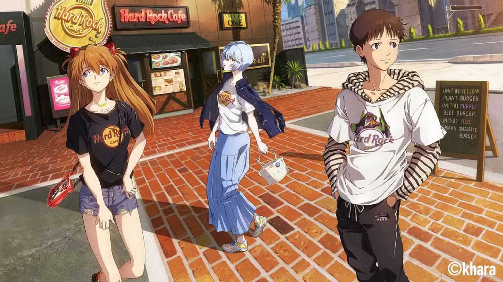 Neon Genesis Evangelion Hard Rock Cafe