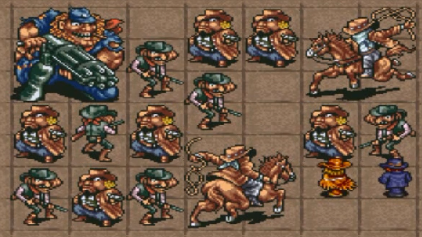 Live A Live SNES Wild West boss