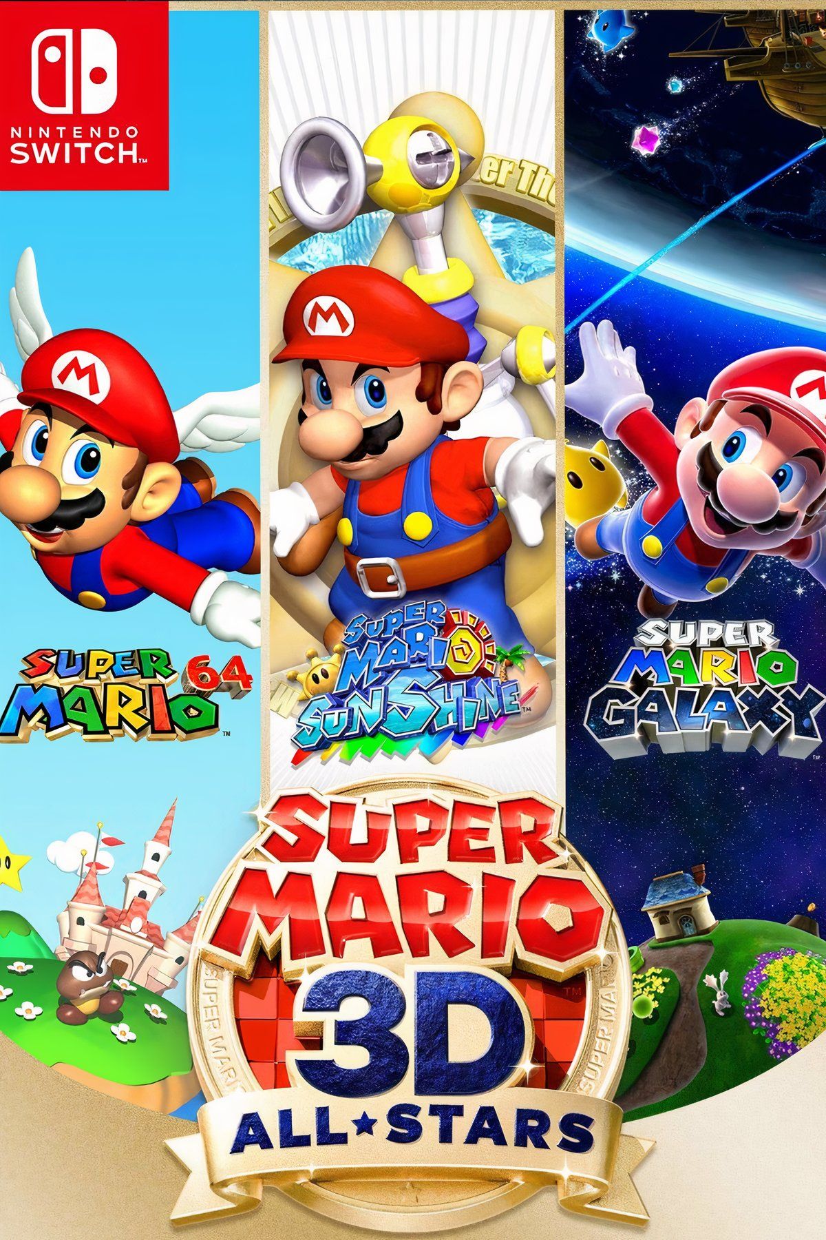 Nintendo Switch Super Mario 3D All-Stars Nintendo Switch Super Mario 3D Collection All Stars Sunshine