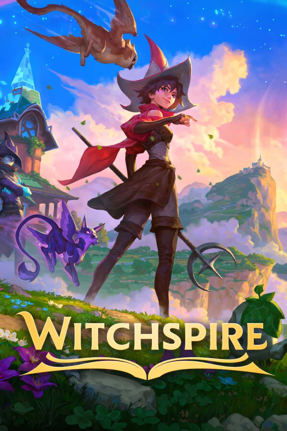 Early Prototype Computer Witchspire Early Access is Not the Cozy Witch Survival You'd Expect