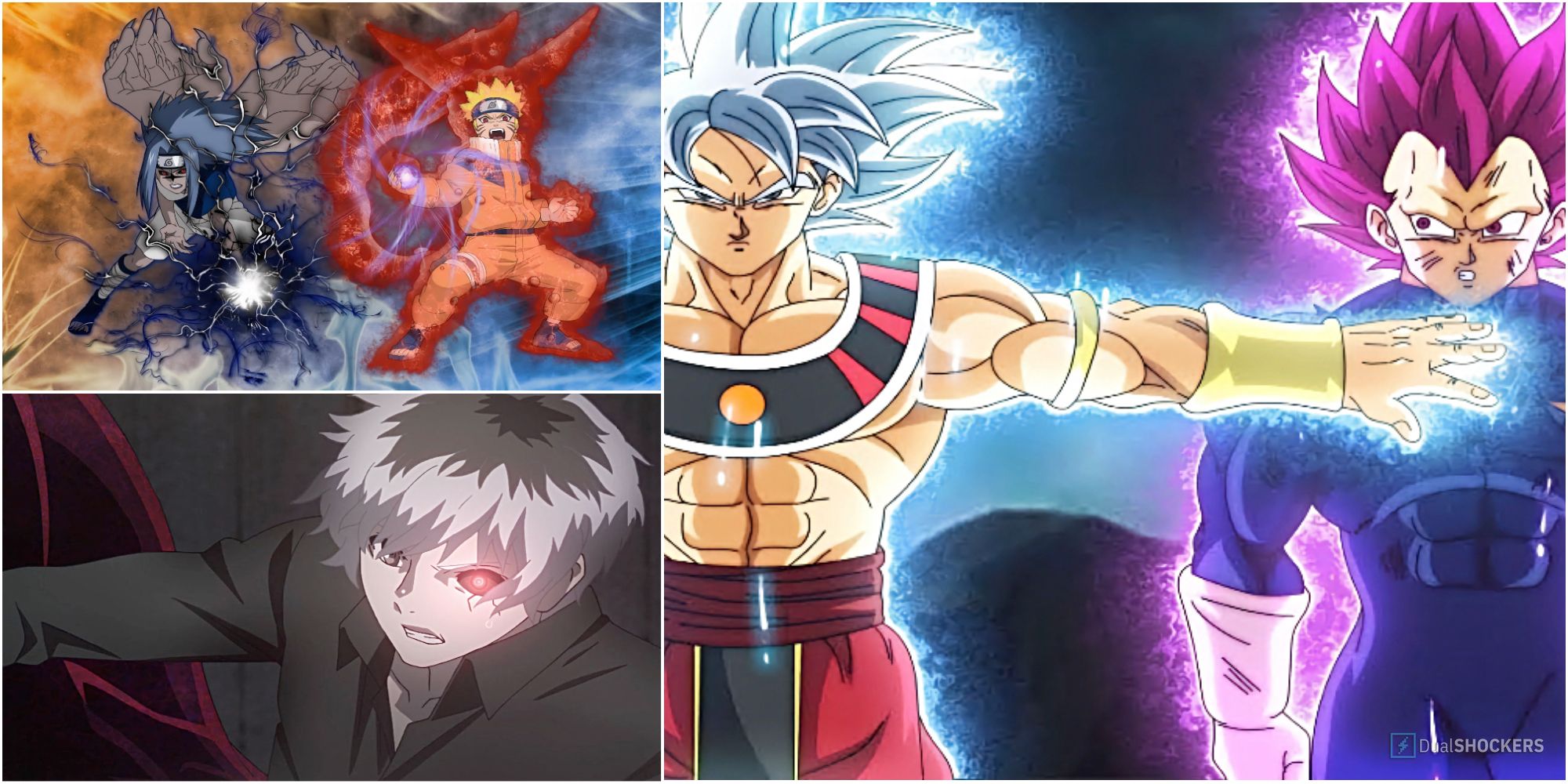 Naruto Ken and Vegeta Feature