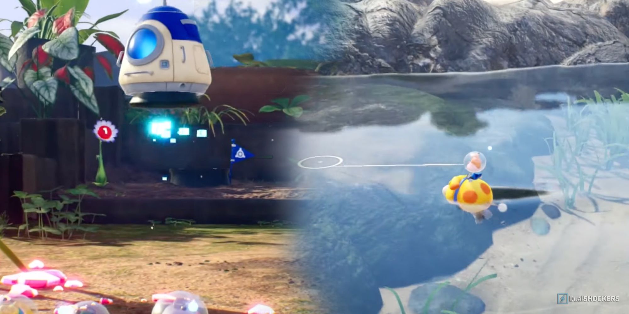 Pikmin 4 Most Beautiful Locations. Base and Serene Shores