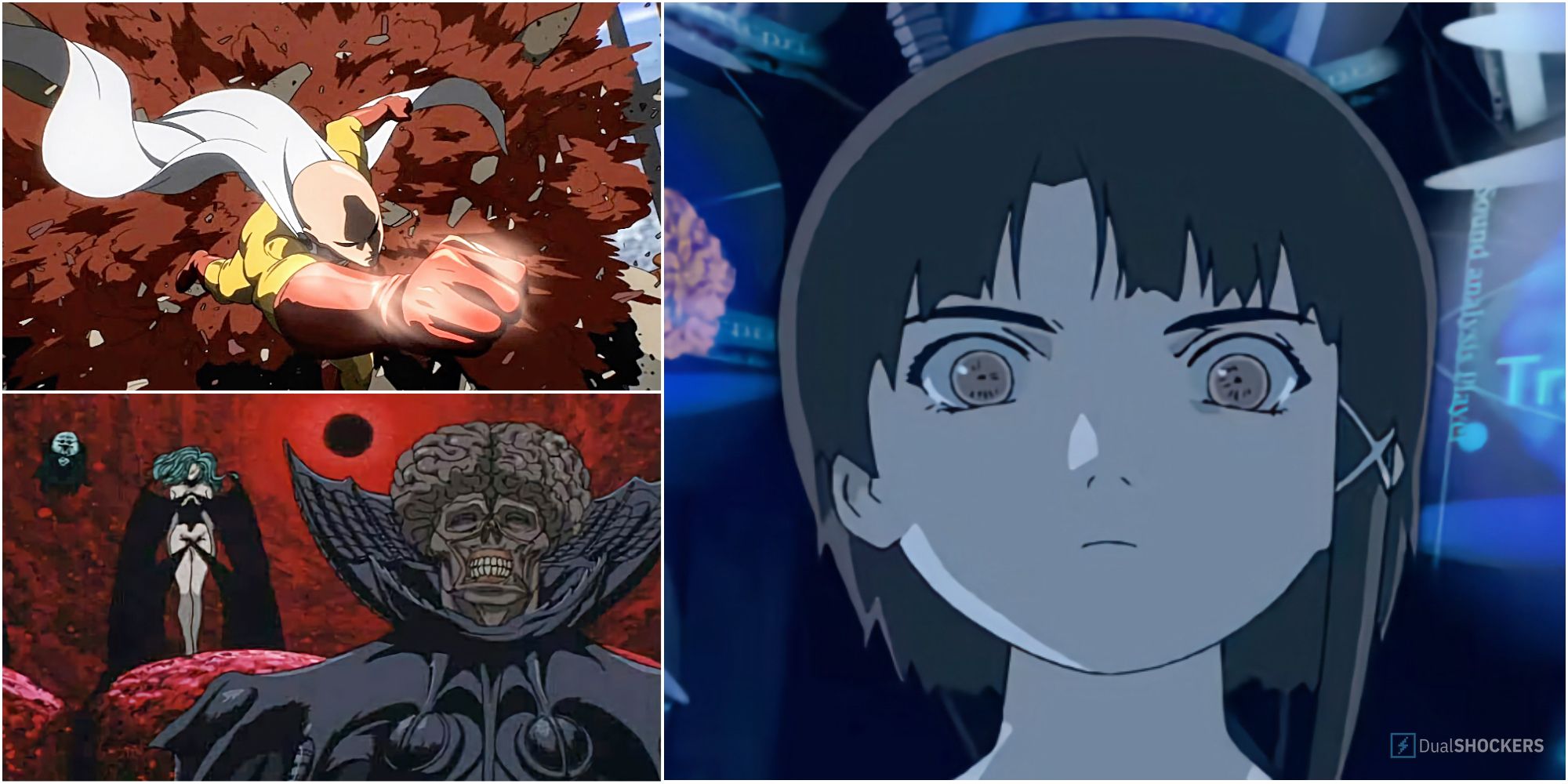 Saitama God Hand and Lain Feature