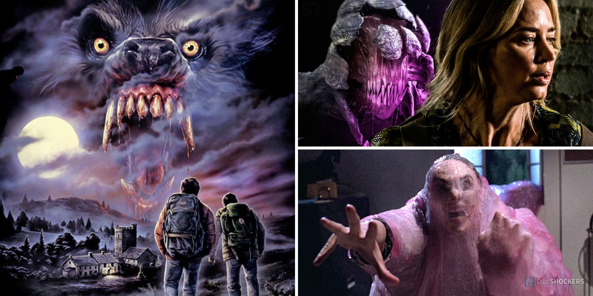 American Werewolf Quiet Place and The Blob Feature