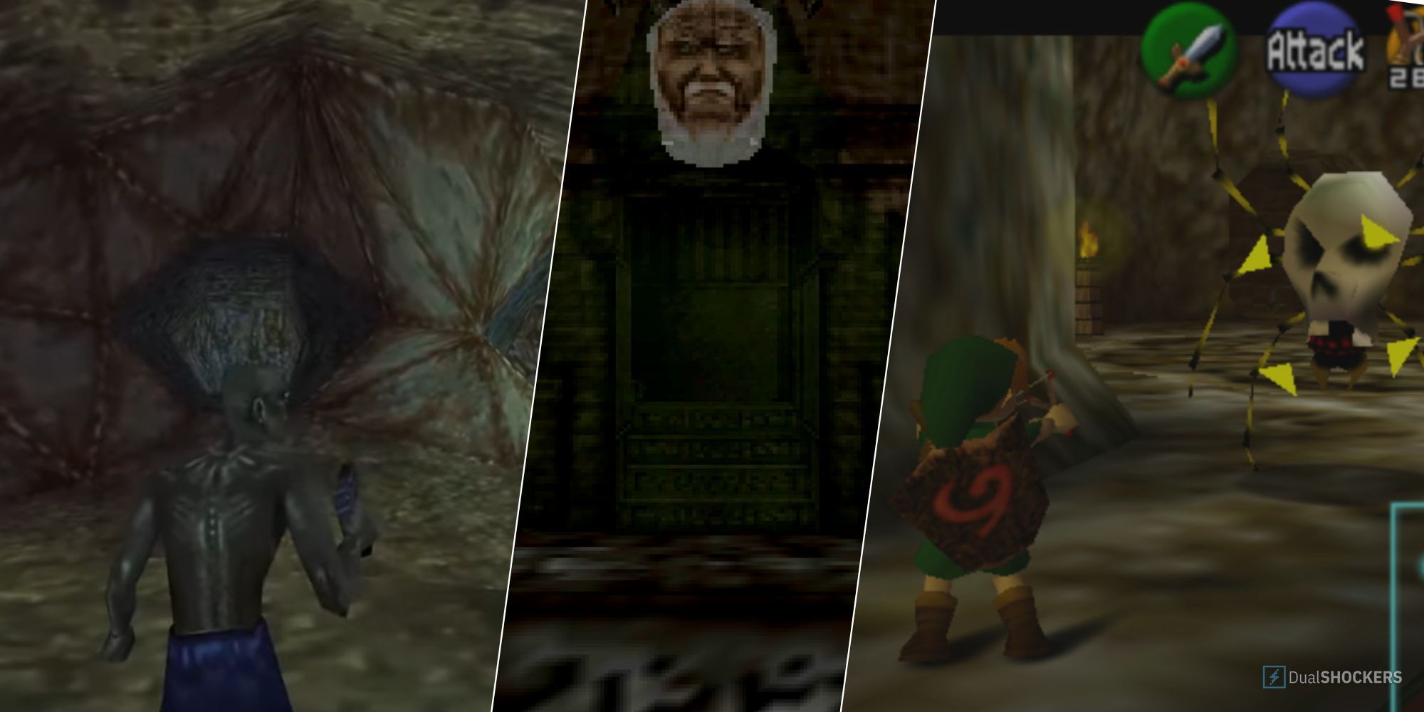 N64 Scariest Games Split Image